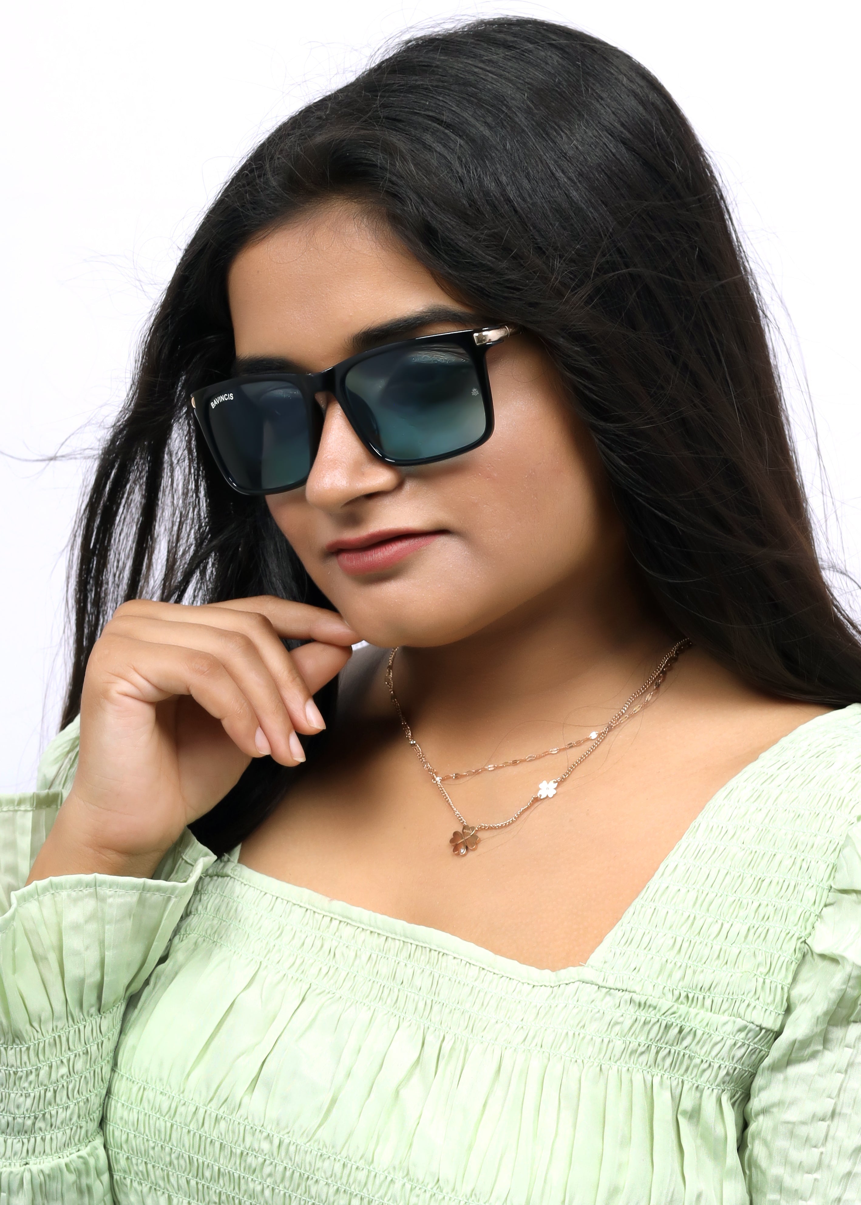 Bavincis Milano Black And Blue Edition Sunglasses