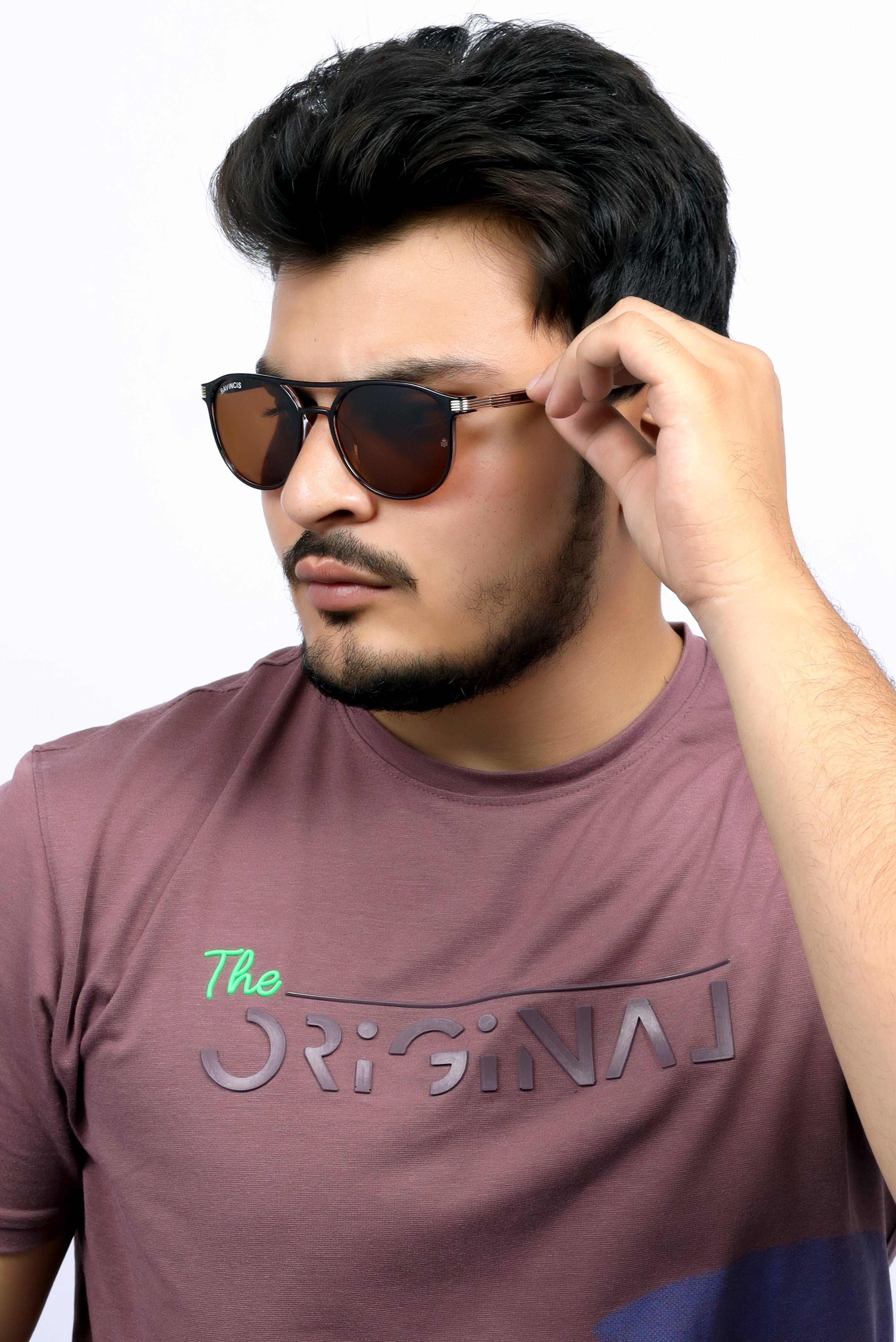 Bavincis Calvert Brown And Brown Edition Sunglasses