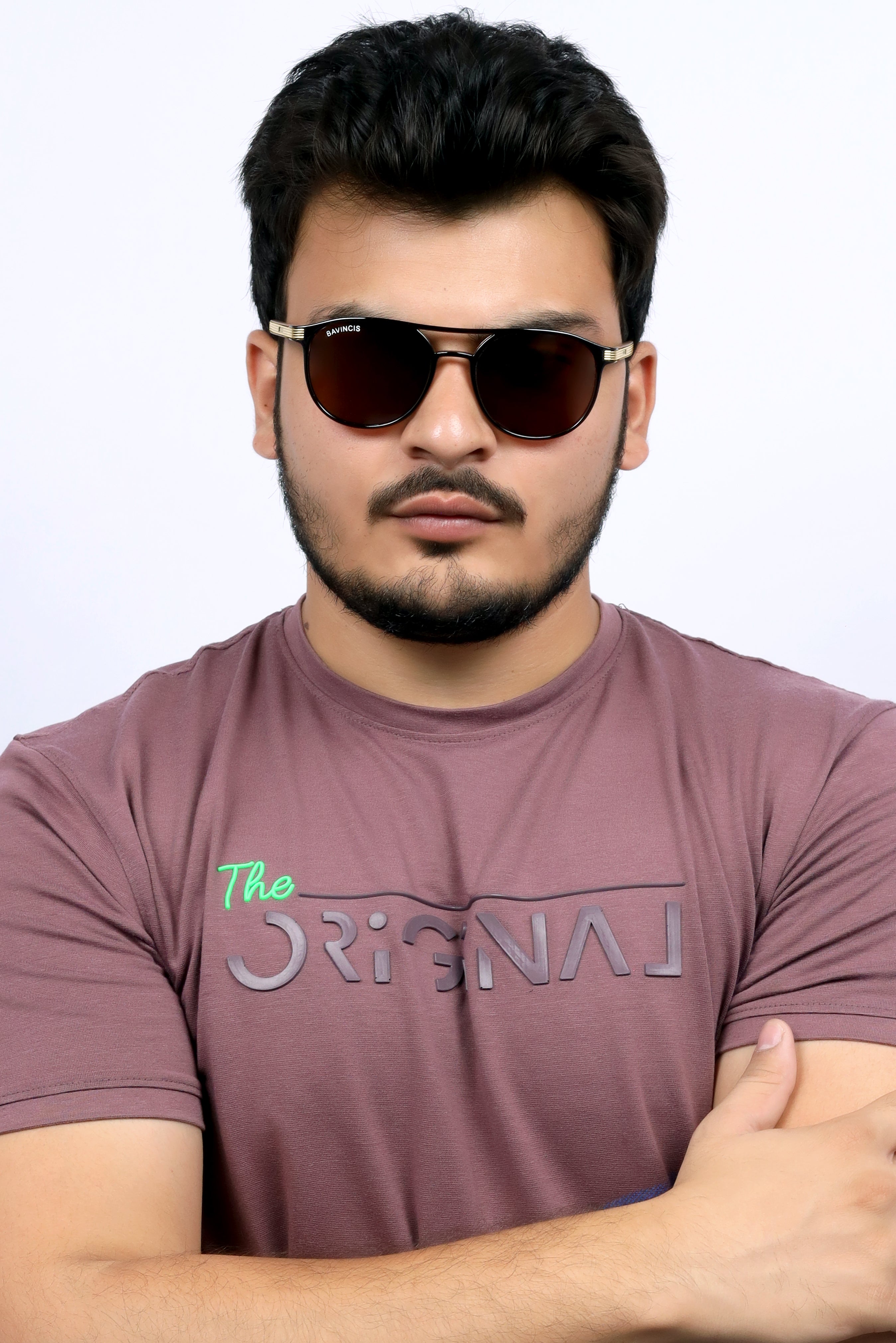 Bavincis Calvert Brown And Brown Edition Sunglasses