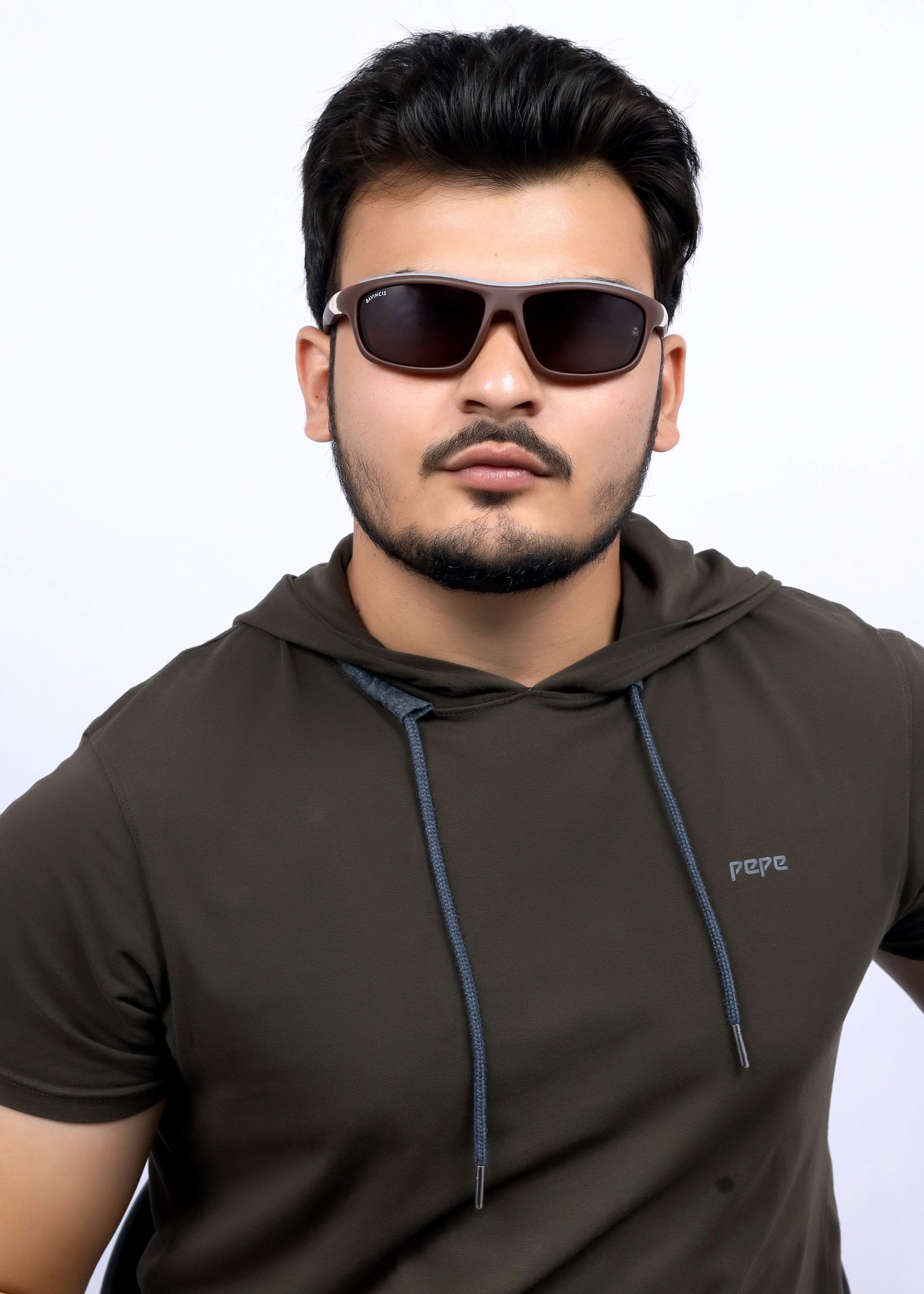 Bavincis Albert Brown And Brown Sports Edition Sunglasses