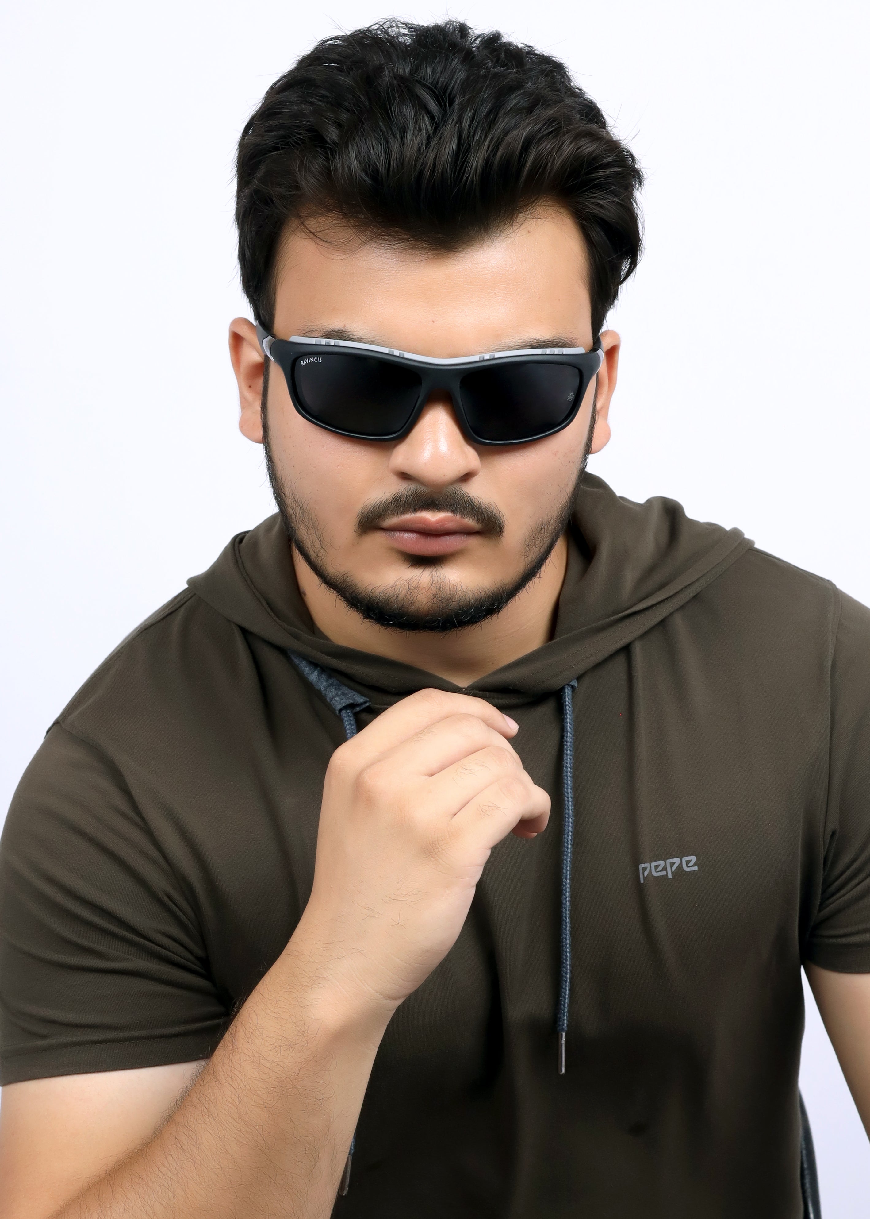 Bavincis Albert Black And Black Sports Edition Sunglasses