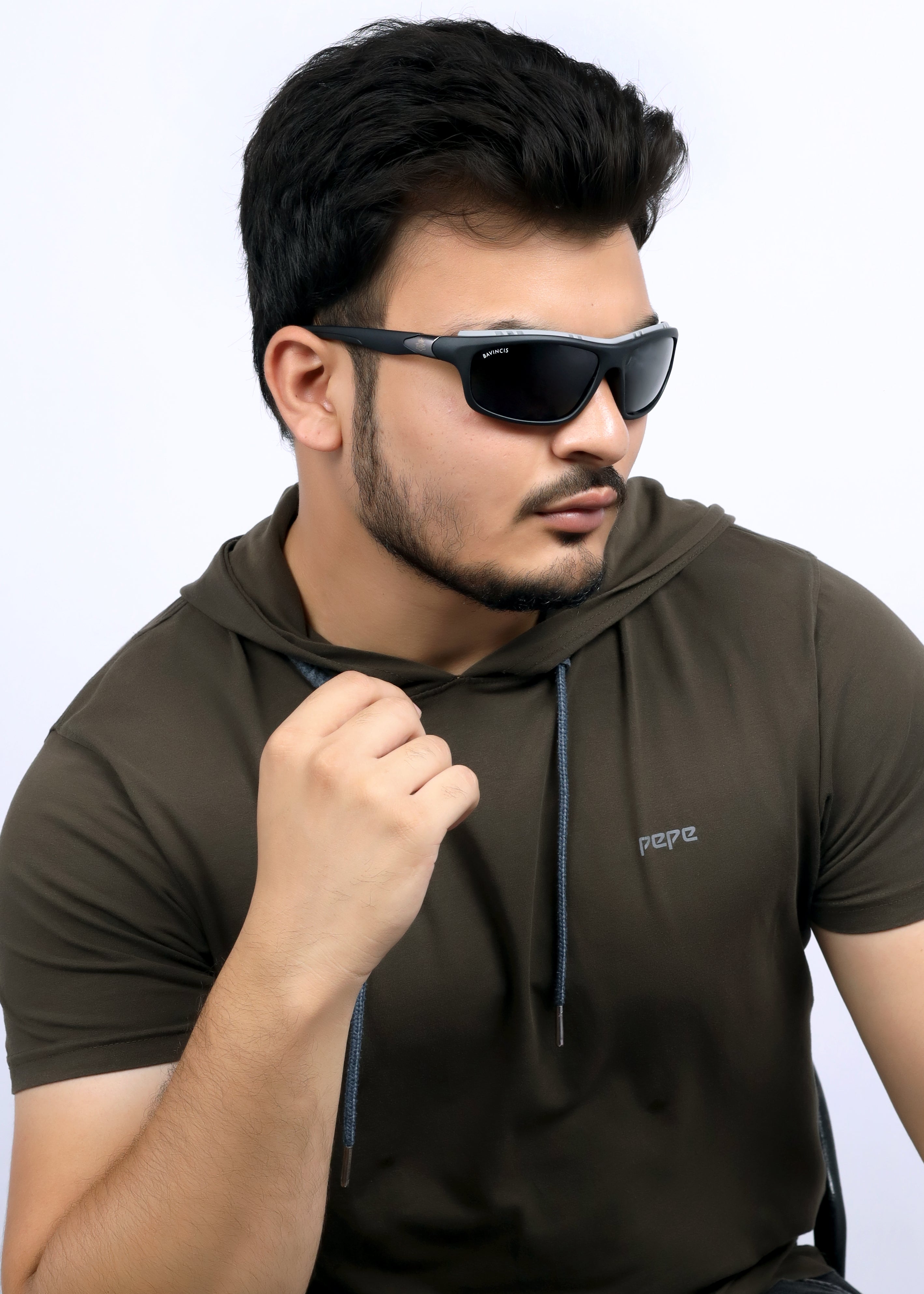 Bavincis Albert Black And Black Sports Edition Sunglasses