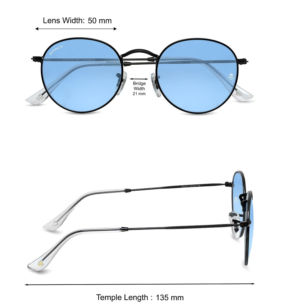 Bavincis Asmara Black And Blue Edition Sunglasses - BAVINCIS