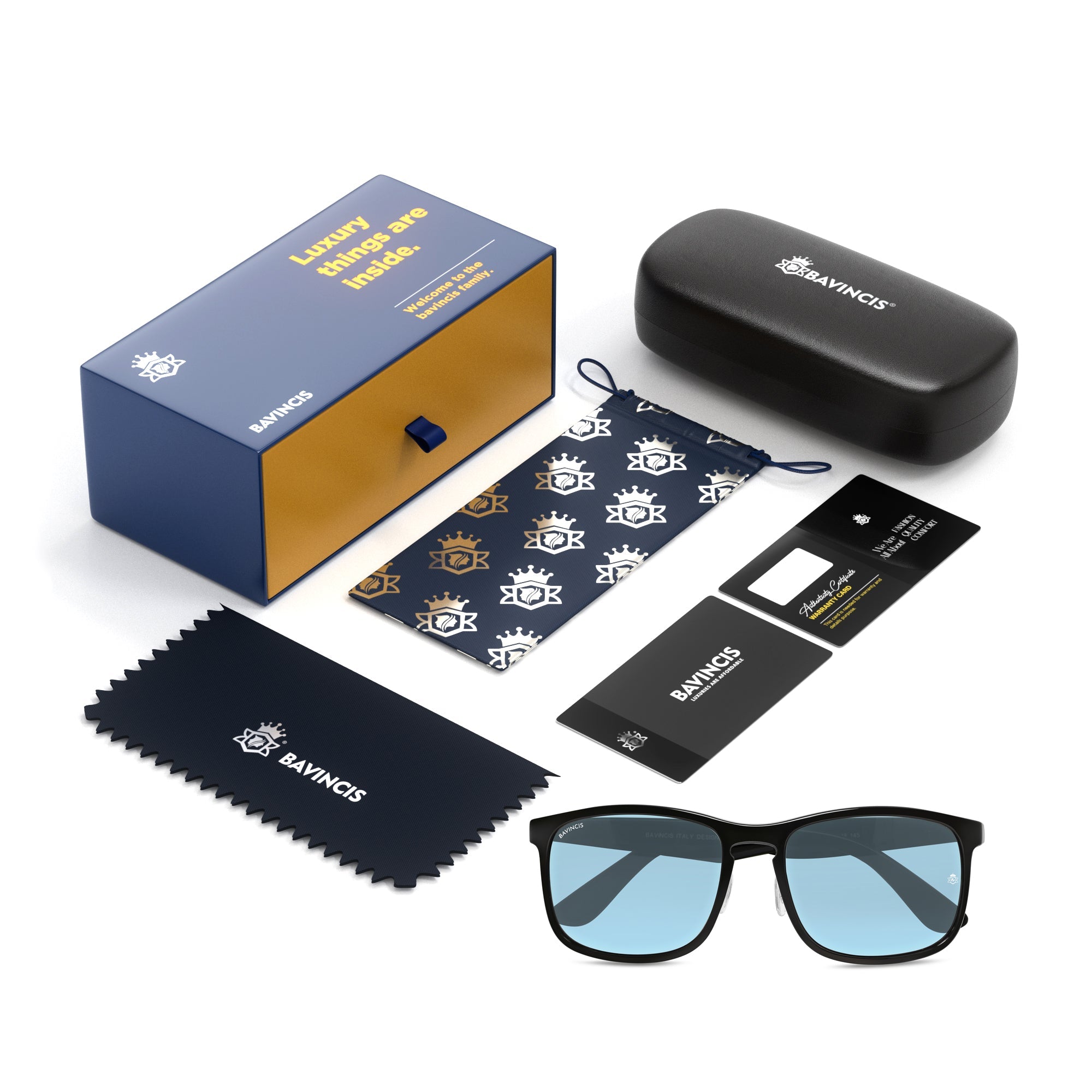 Bavincis Austen Black And Blue Edition Sunglasses