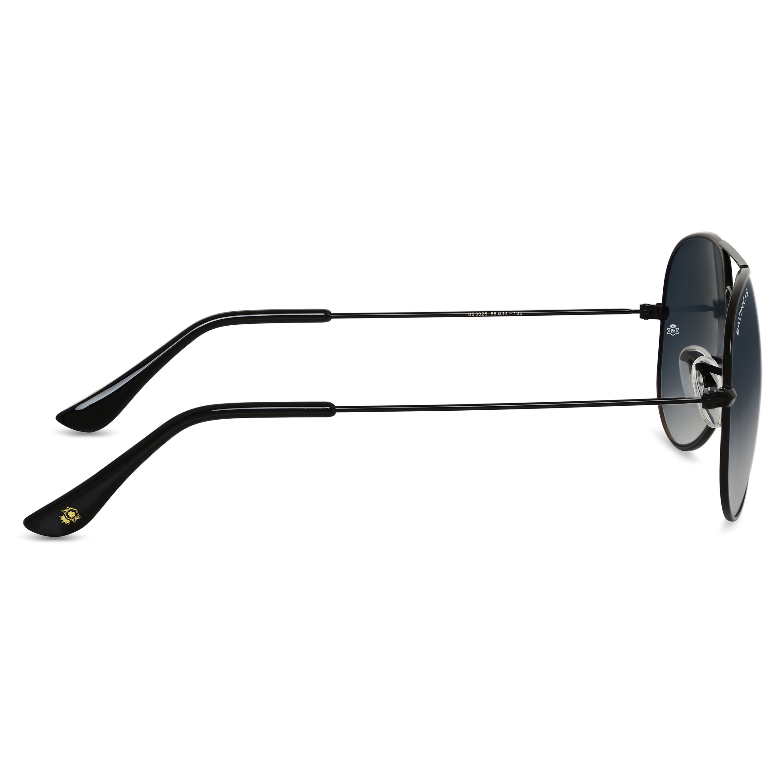 Bavincis Tommy Black And Gray Gradient Edition Sunglasses