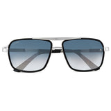 Bavincis Stanly D11 Silver And Gray Gradient Edition Sunglasses