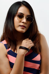 Bavincis Asmara Gold And Brown Gradient Edition Sunglasses - BAVINCIS