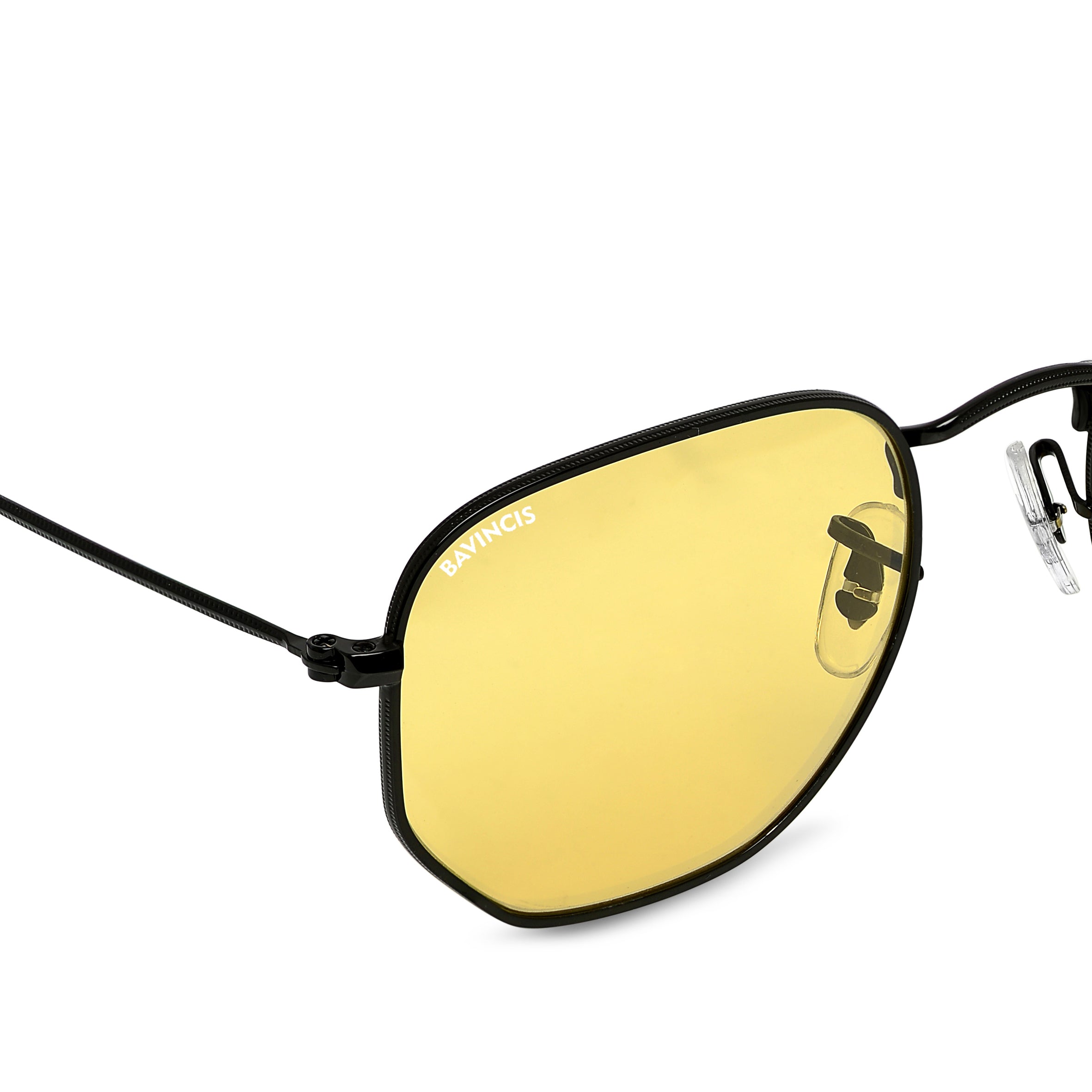 Bavincis Gemini Black And Yellow Edition Sunglasses