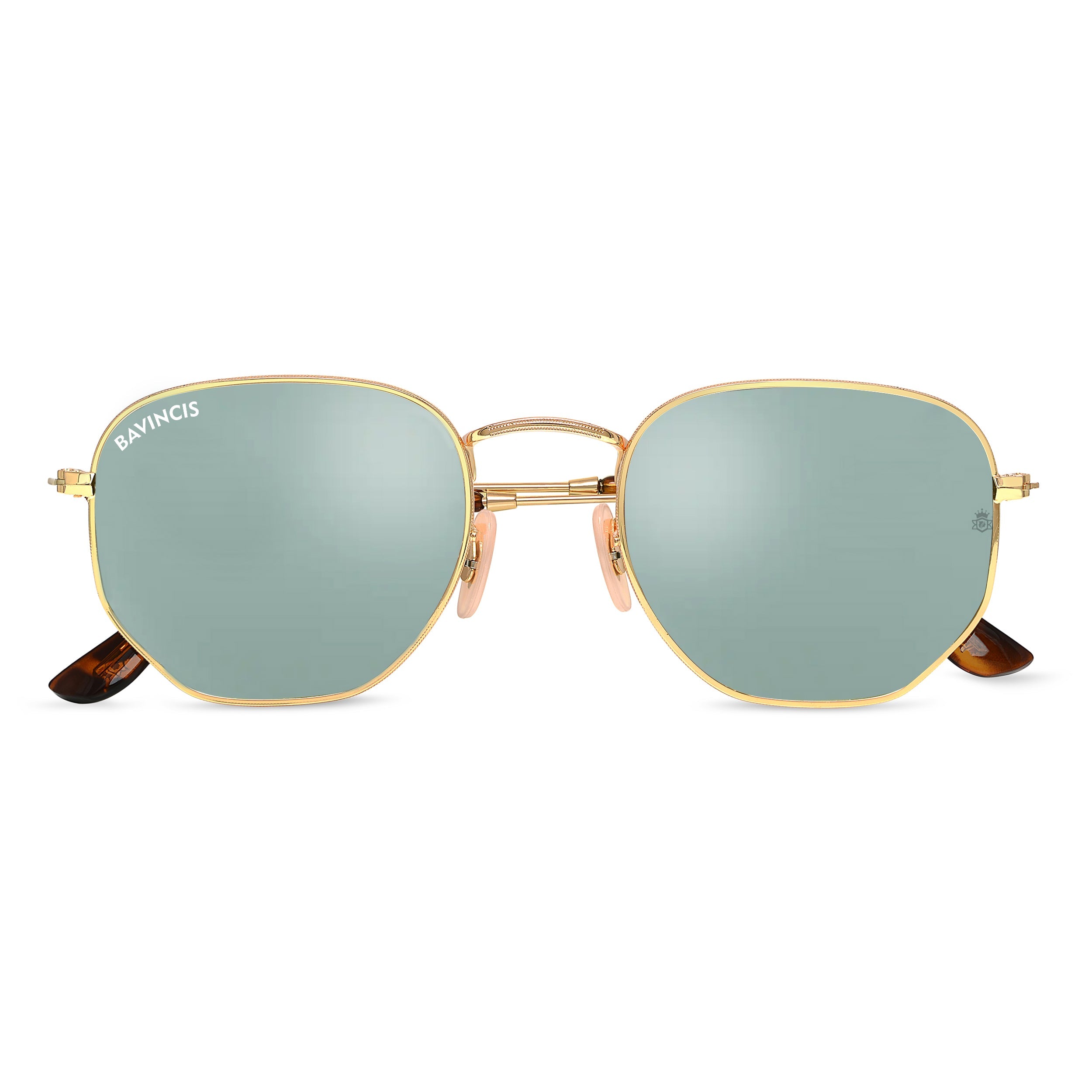 Bavincis Gemini Gold And Silver Mercury Edition Sunglasses