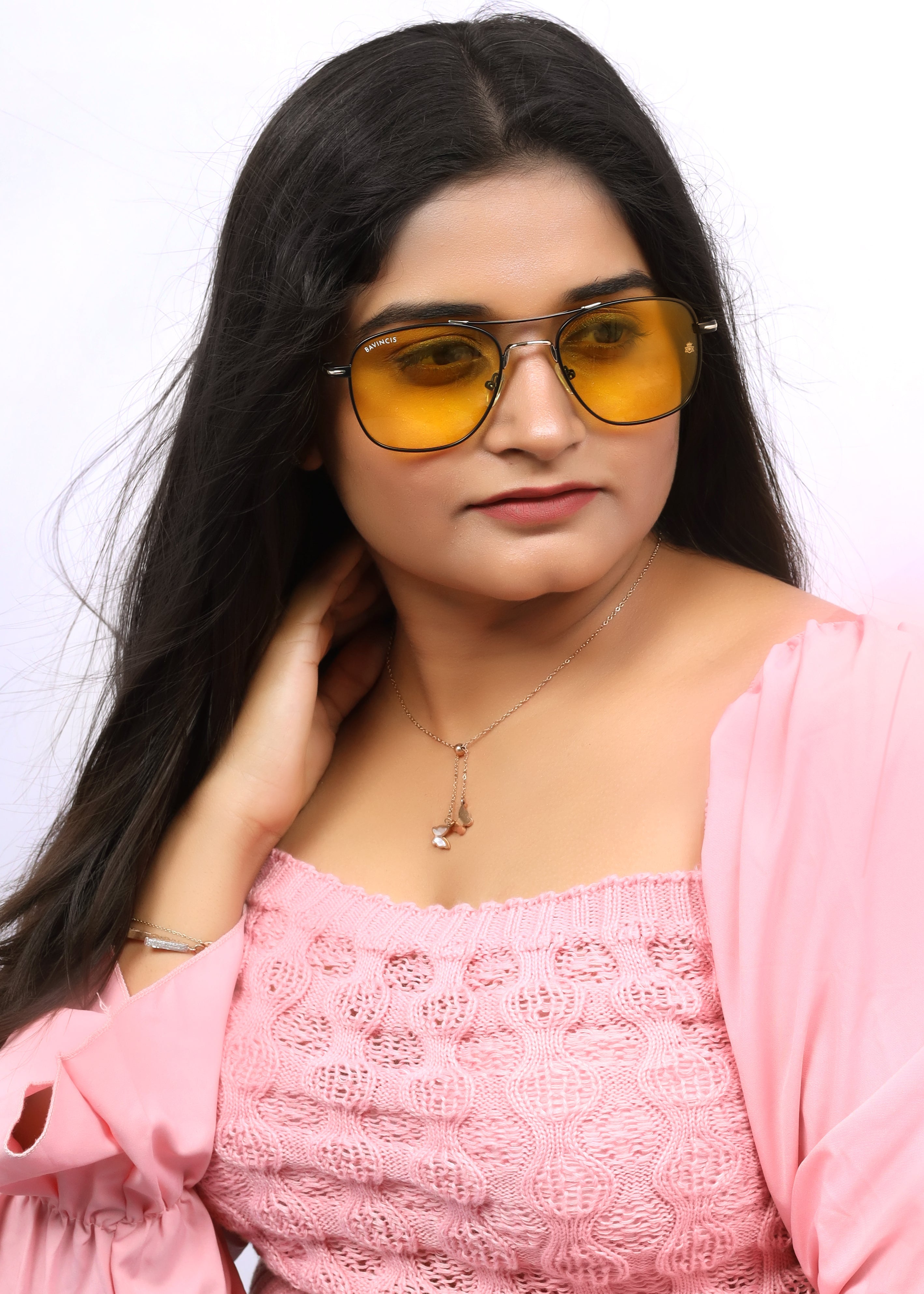 Bavincis Focal Black And Yellow Edition Sunglasses