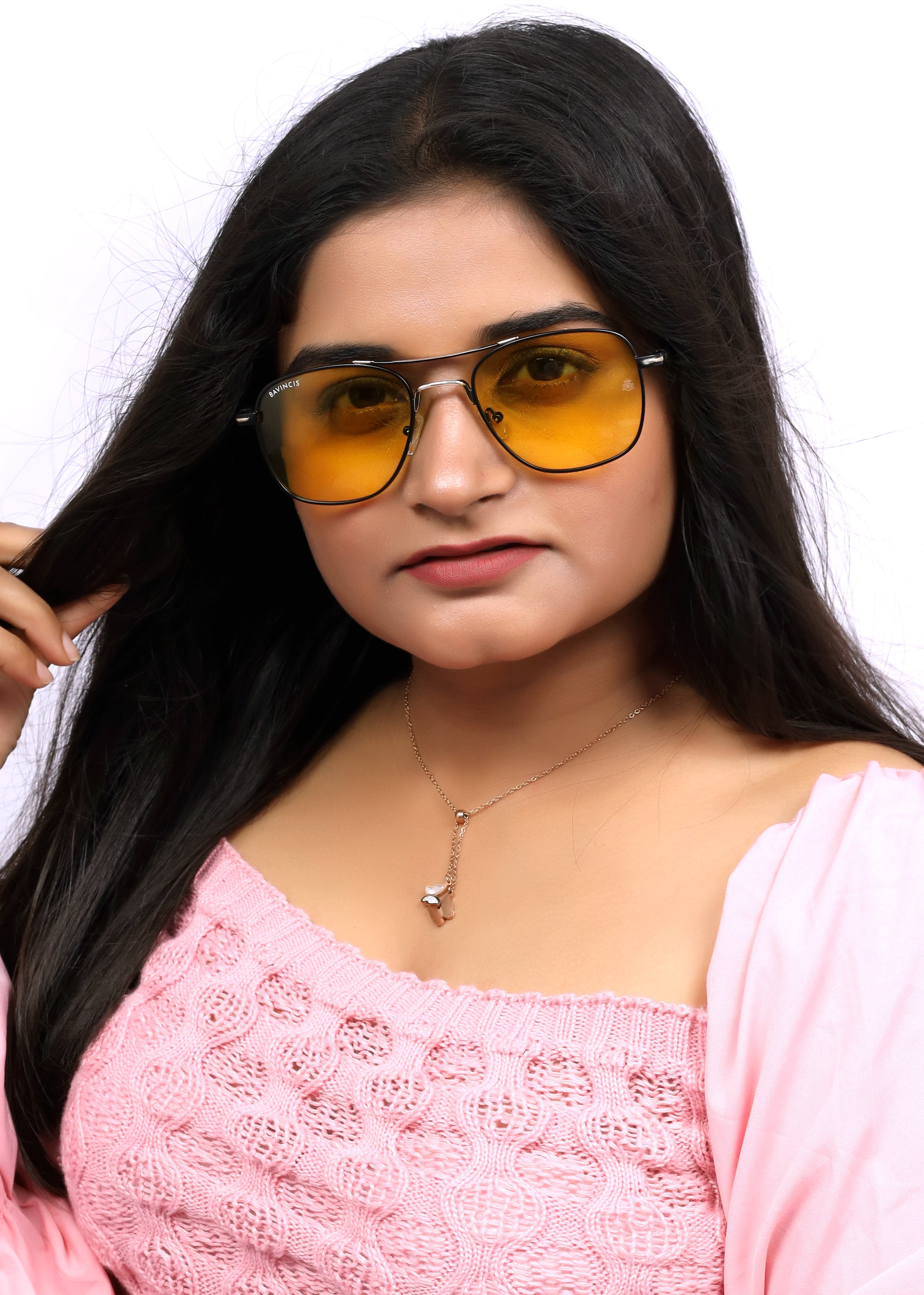 Bavincis Focal Black And Yellow Edition Sunglasses