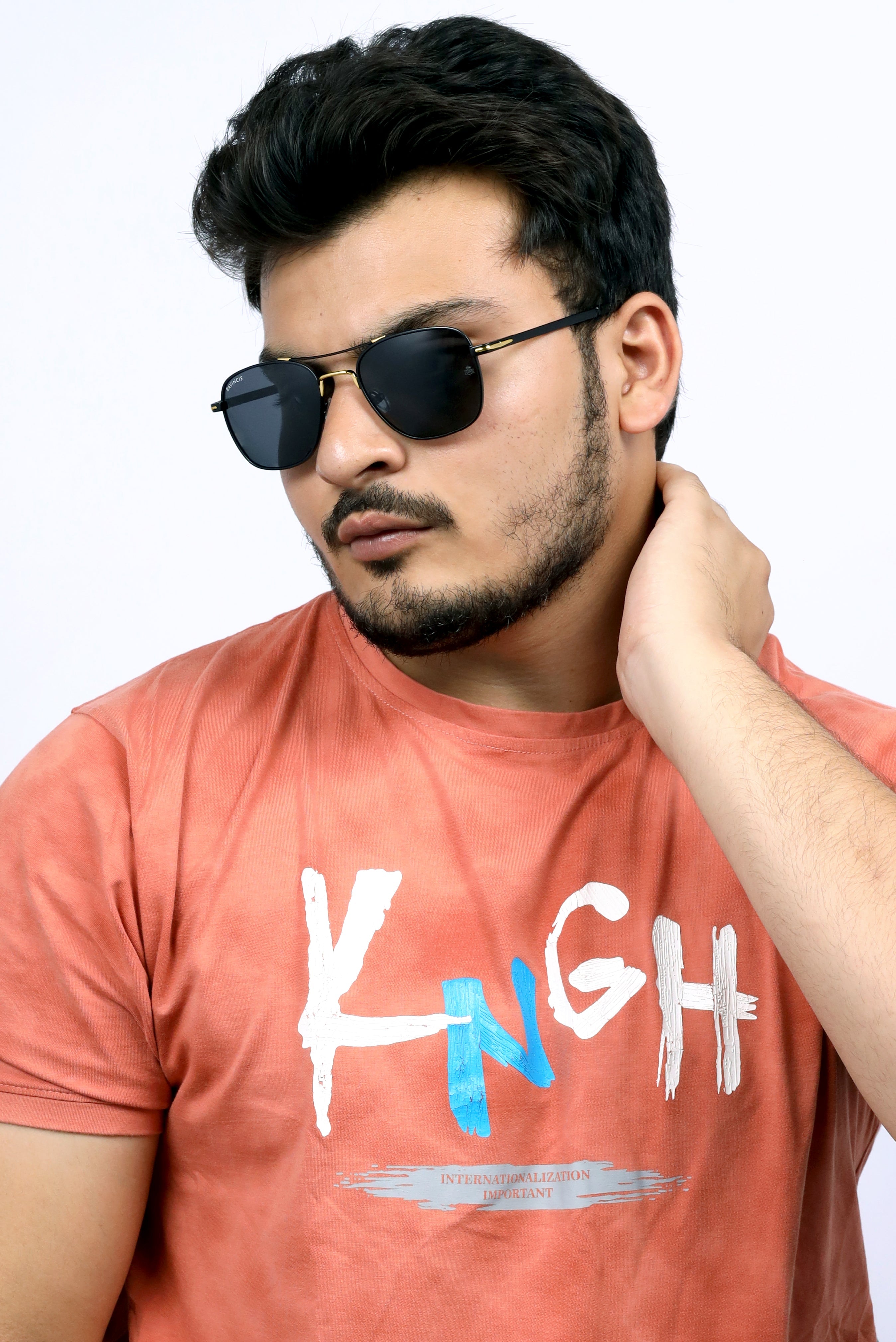 Bavincis Focal Black And Gold-Black Edition Sunglasses