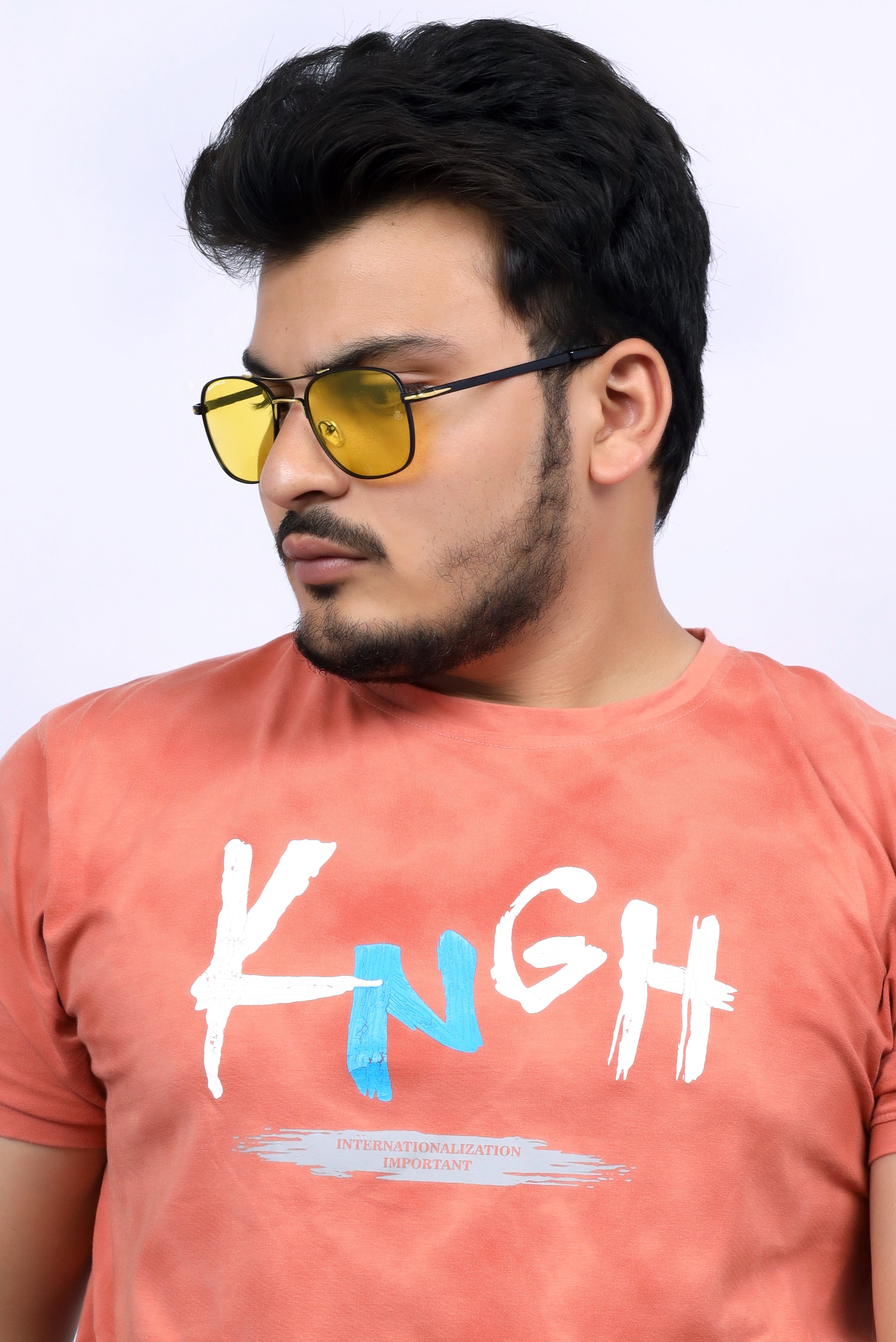 Bavincis Focal Black And Yellow Edition Sunglasses