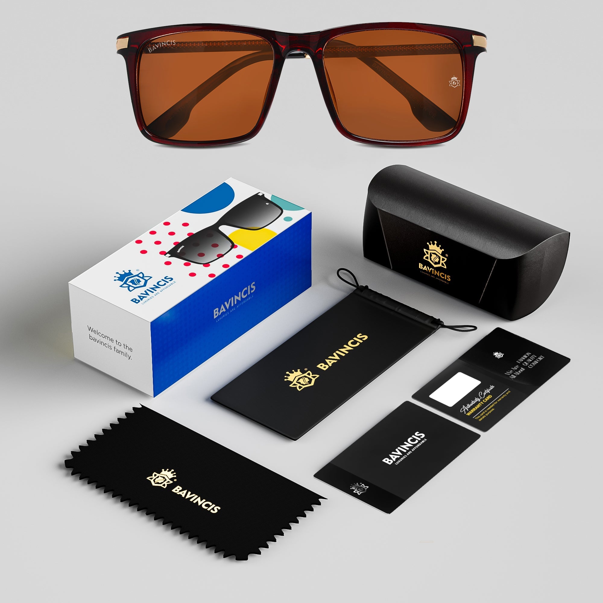 Bavincis Linford & Milano Edition Couple Sunglasses