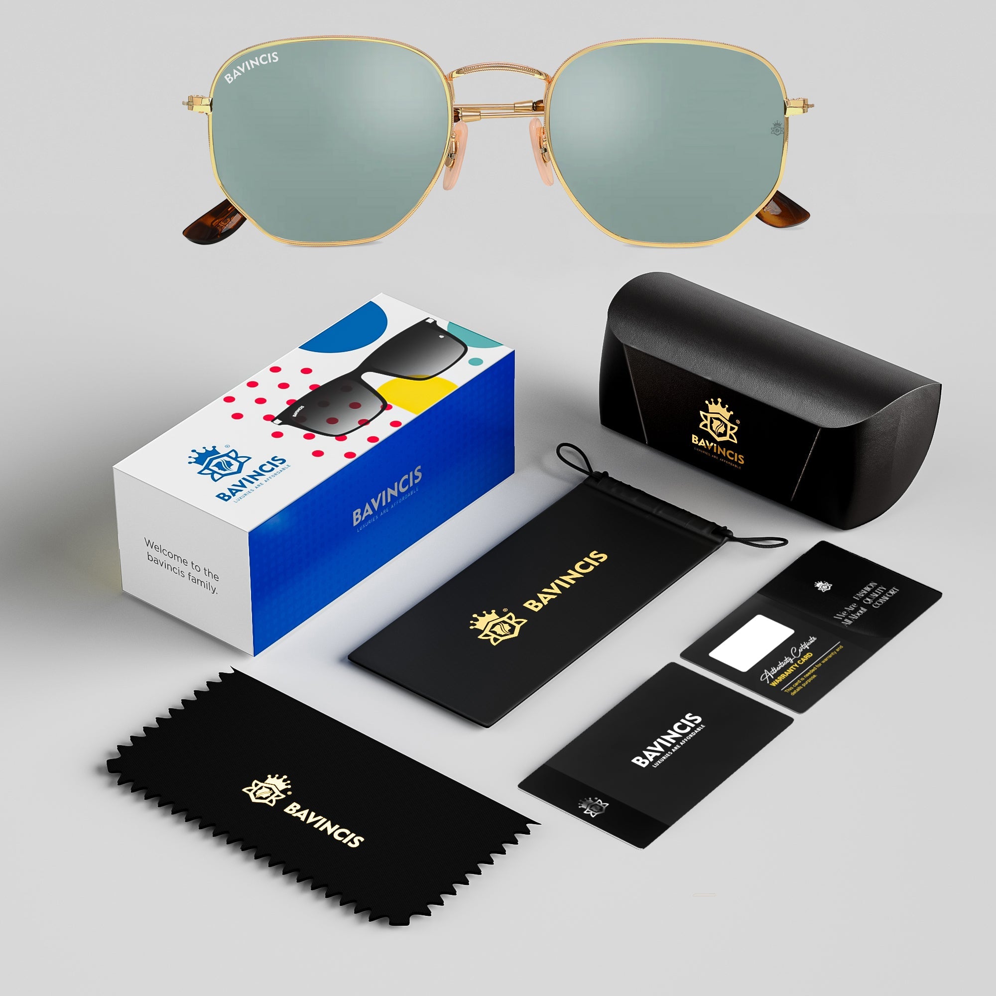 Bavincis Stanly & Gemini Edition Couple Sunglasses