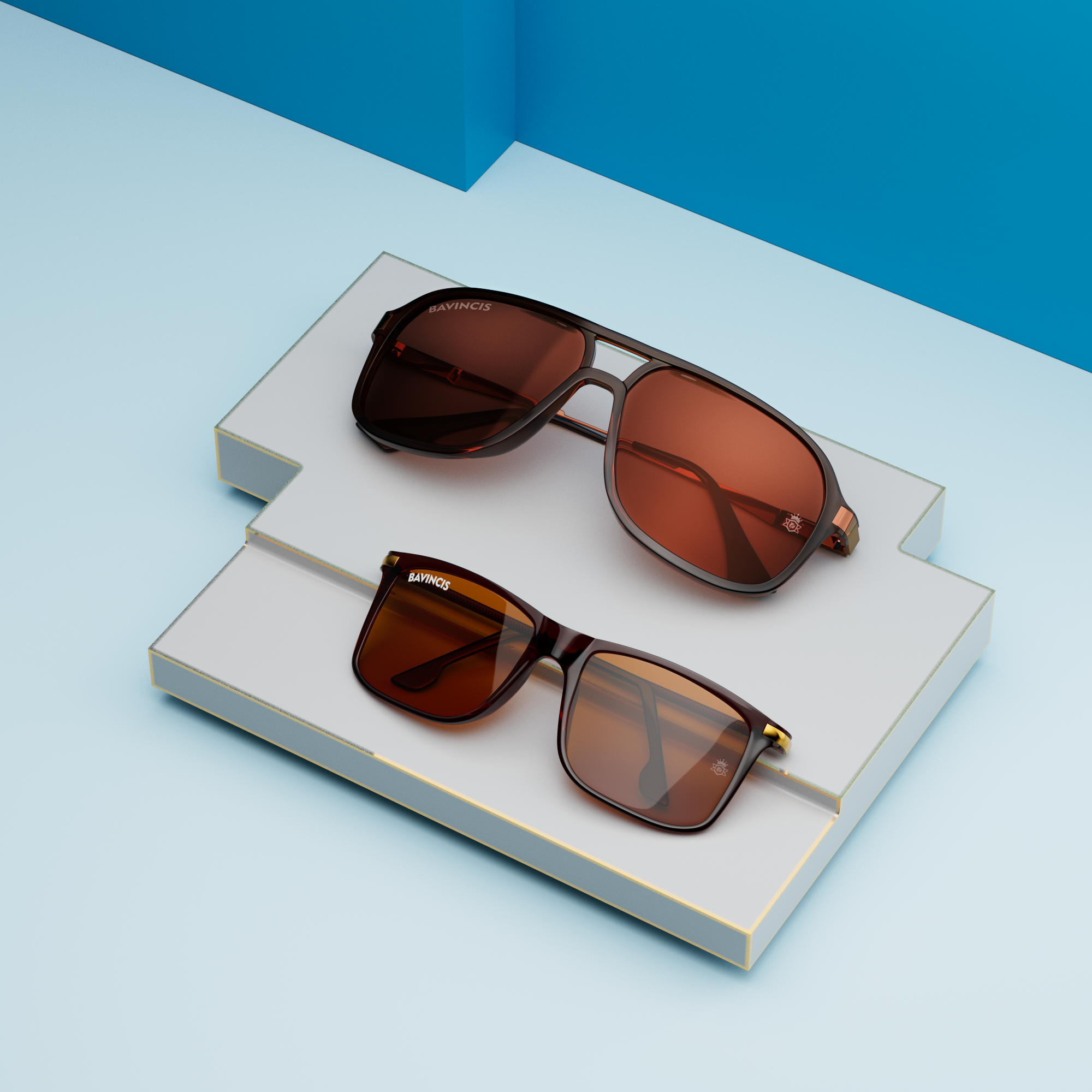 Bavincis Milano & Rebel Edition Couple Sunglasses