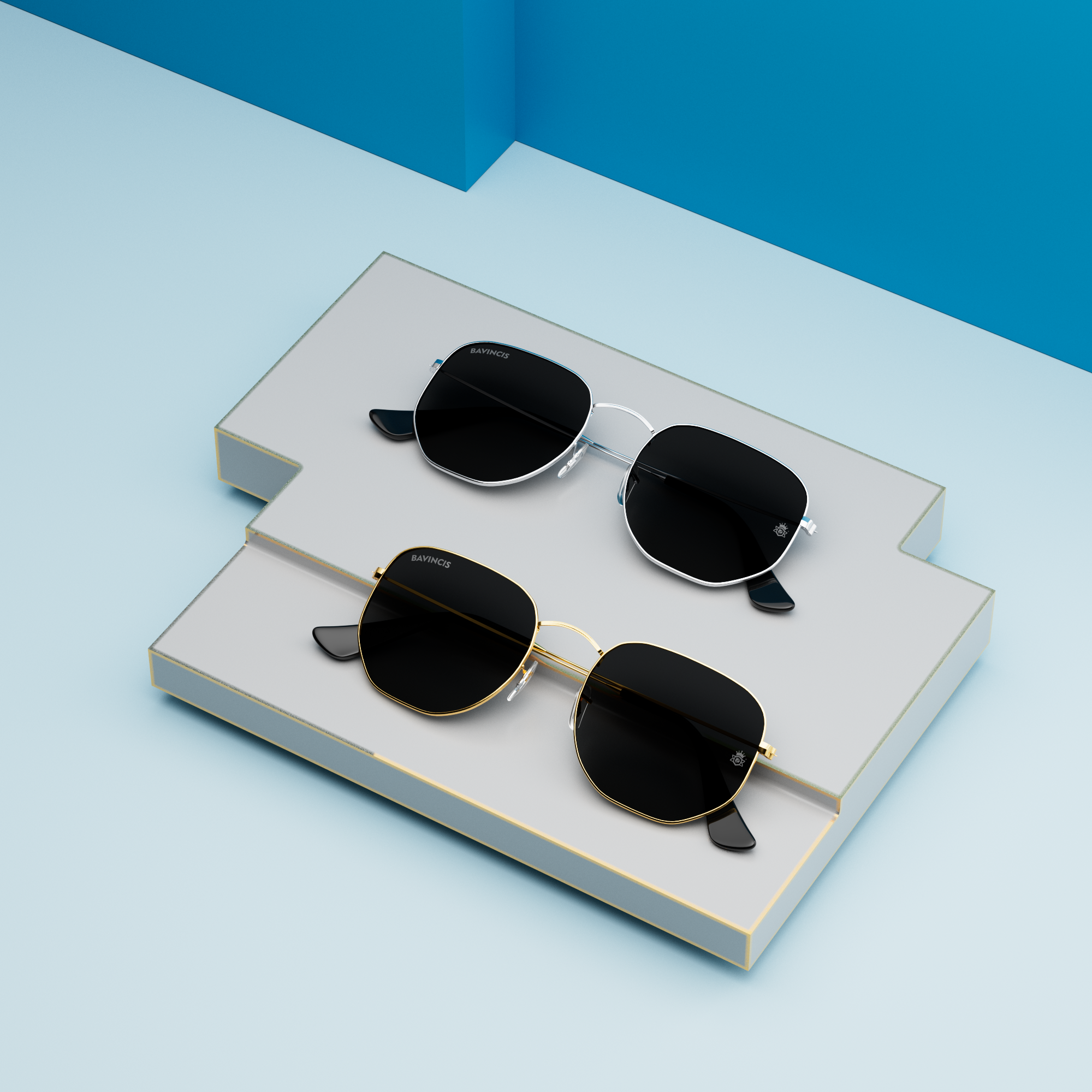 Bavincis Gemini & Gemini Edition Couple Sunglasses