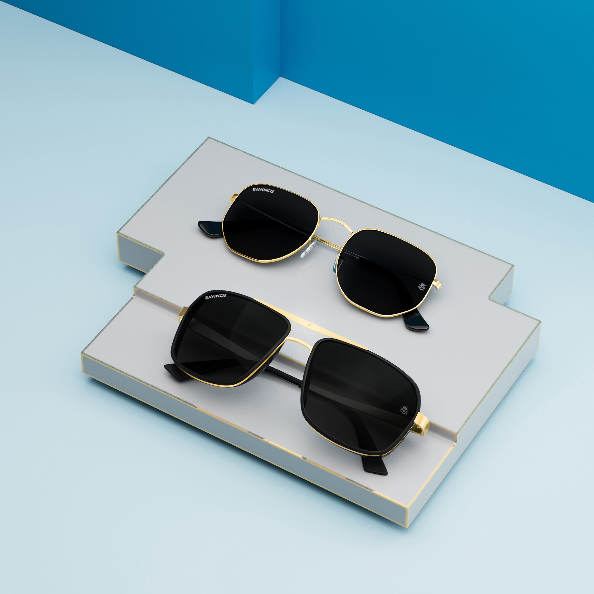 Bavincis Stanly & Gemini Edition Couple Sunglasses