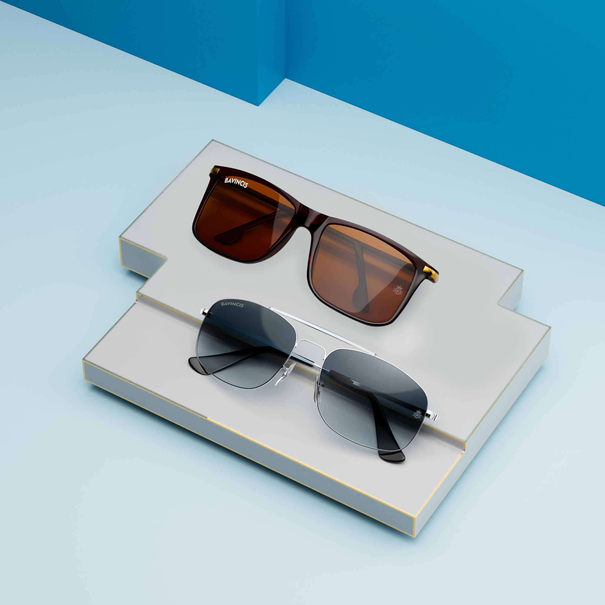 Bavincis Linford & Milano Edition Couple Sunglasses