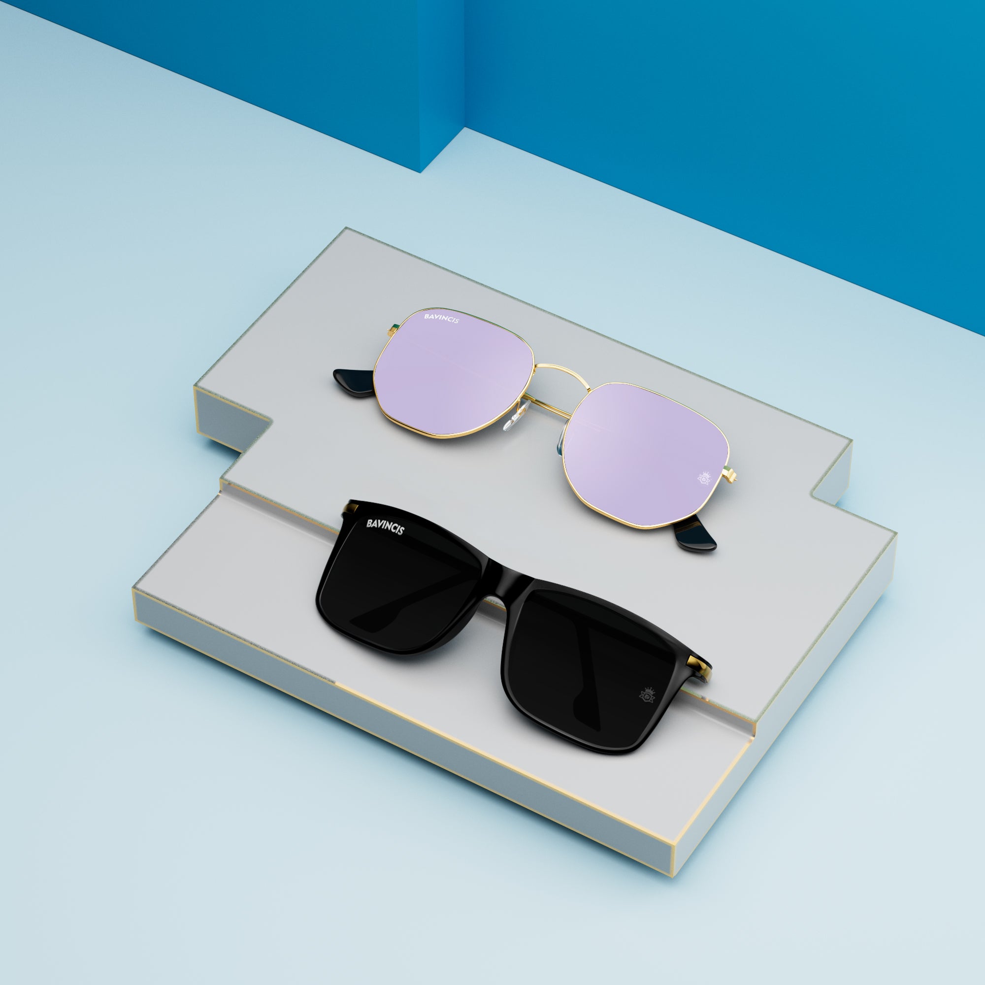 Bavincis Gemini & Milano Edition Couple Sunglasses