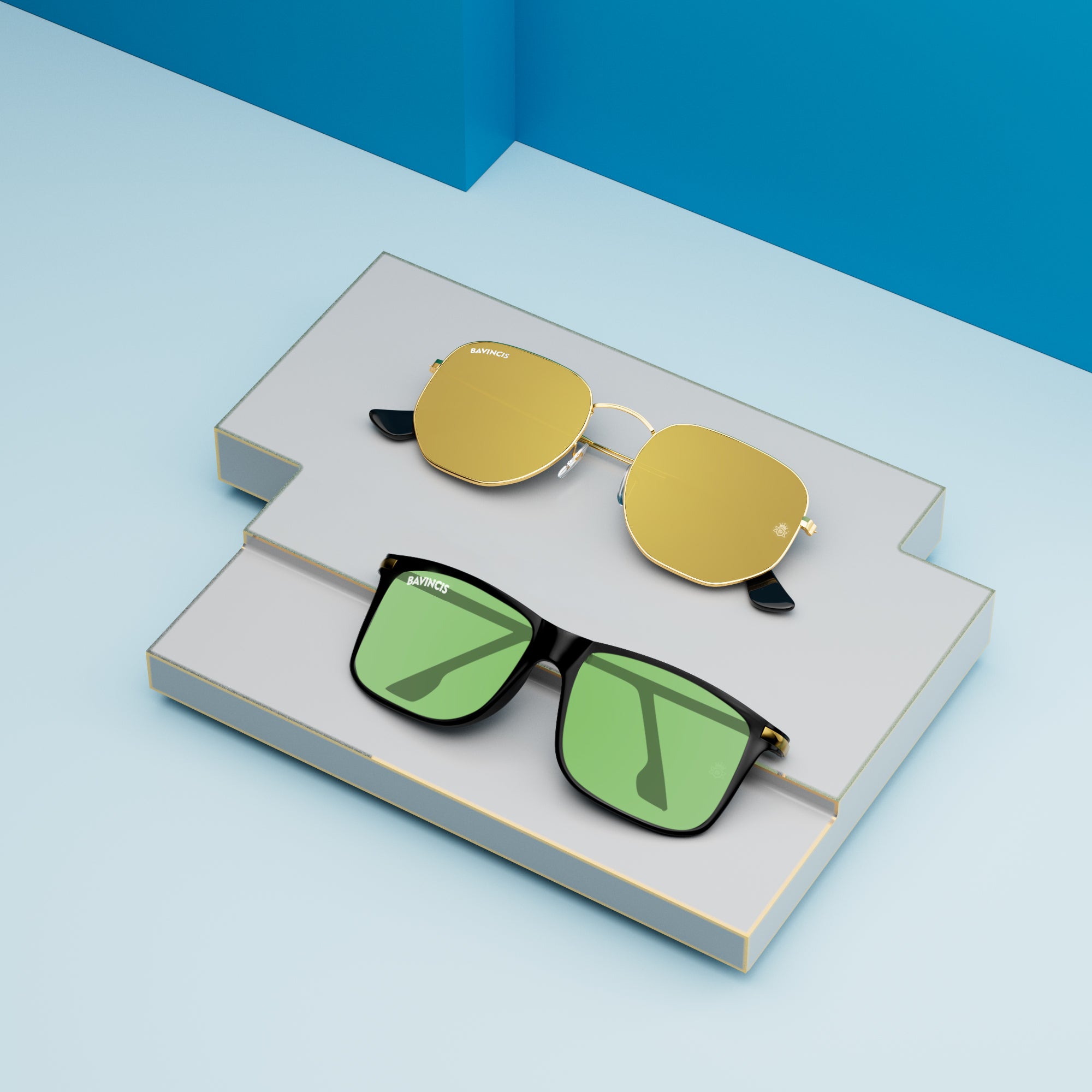 Bavincis Gemini & Milano Edition Couple Sunglasses