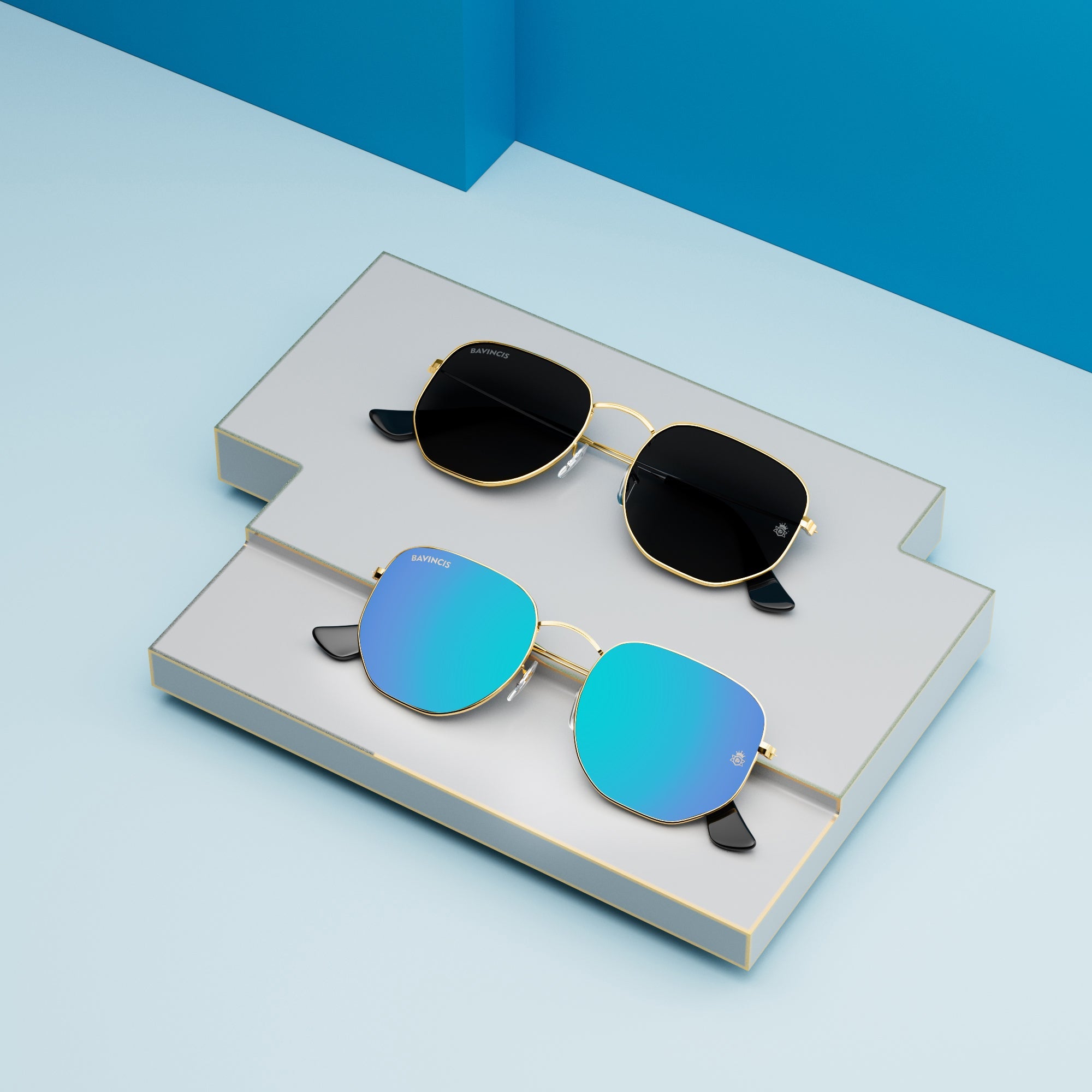 Bavincis Gemini & Gemini Edition Couple Sunglasses