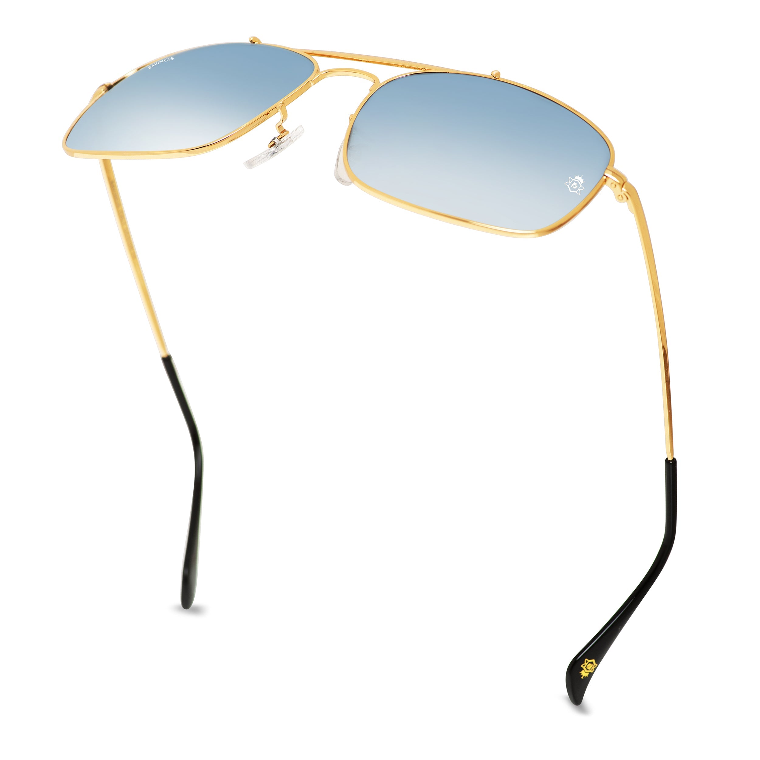 Bavincis Linford Gold And Classic Blue Edition Sunglasses