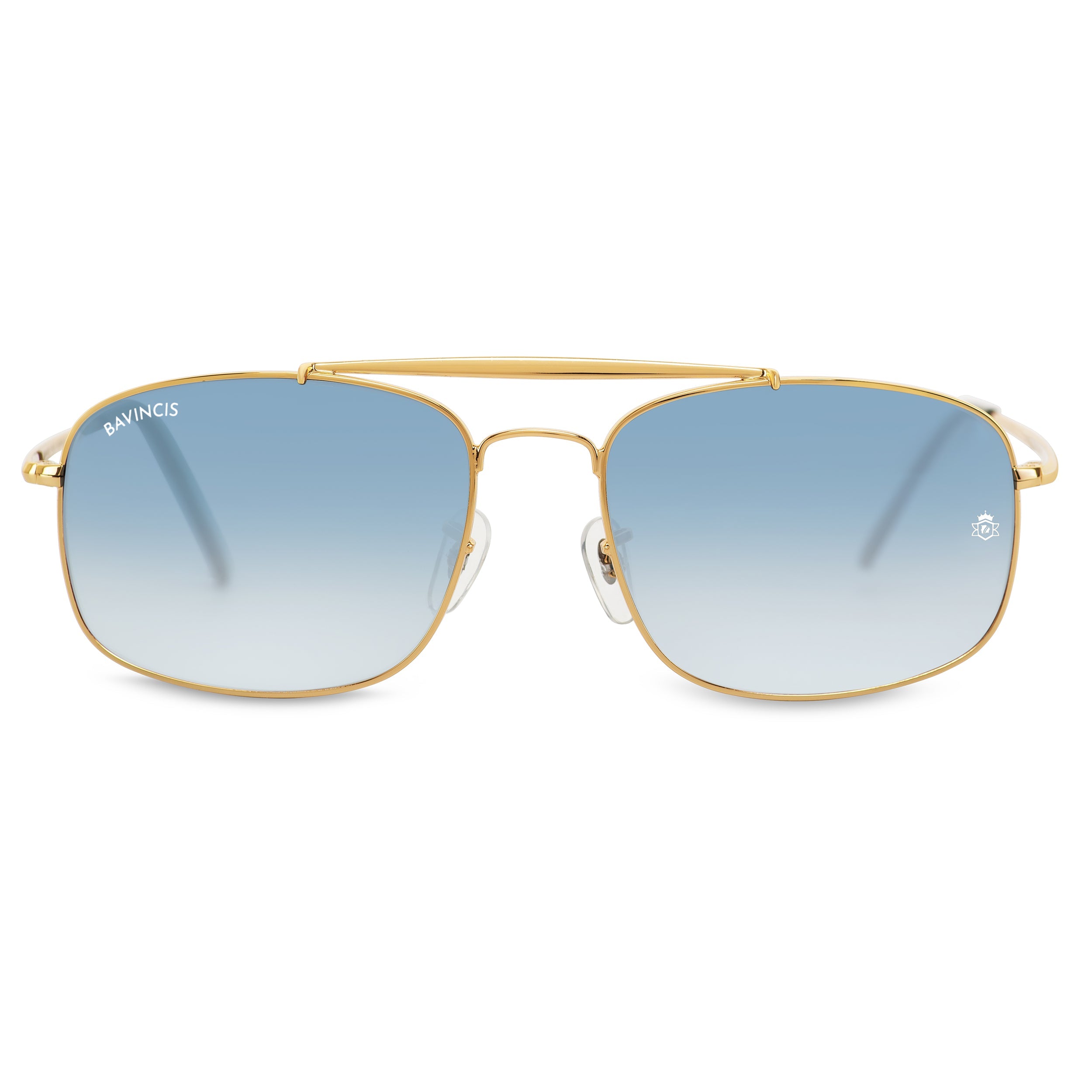 Bavincis Linford Gold And Classic Blue Edition Sunglasses