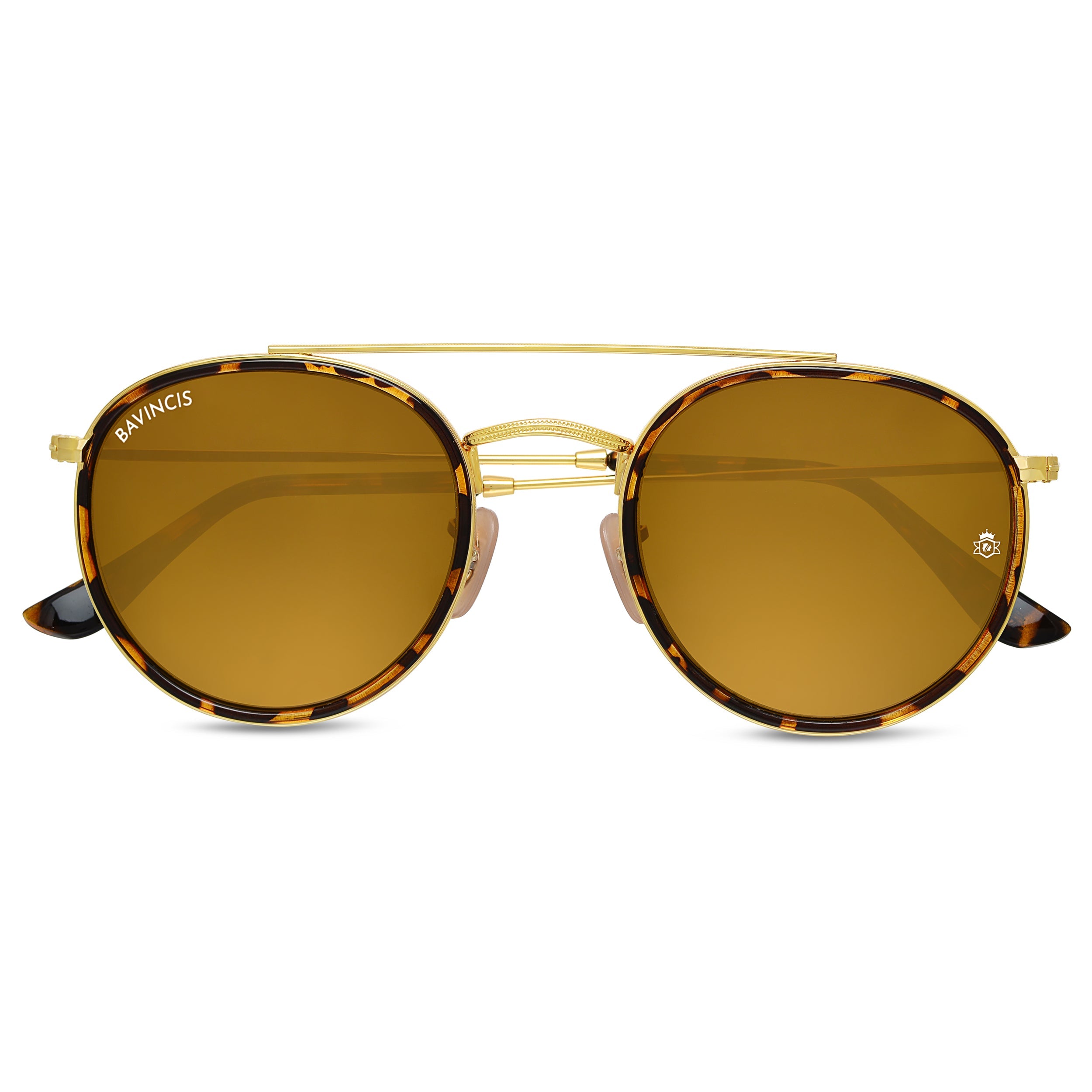 Bavincis Joyce T.Gold And Brown Edition sunglasses - BAVINCIS