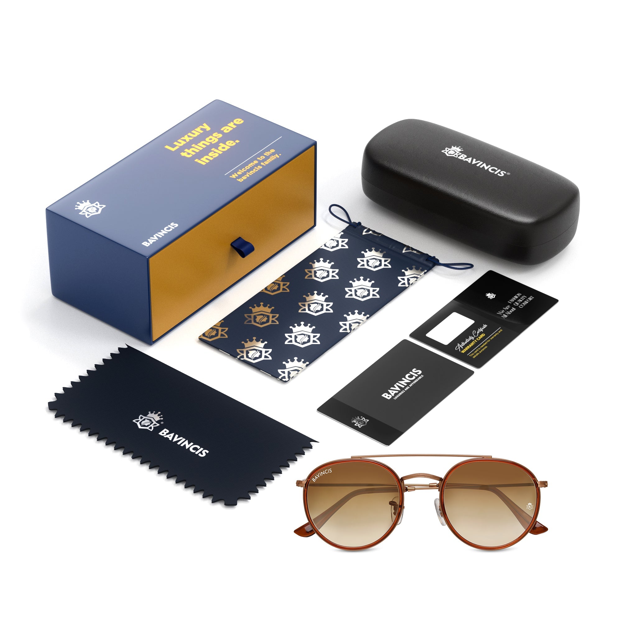 Bavincis Joyce Brown And Brown Gradient Edition sunglasses