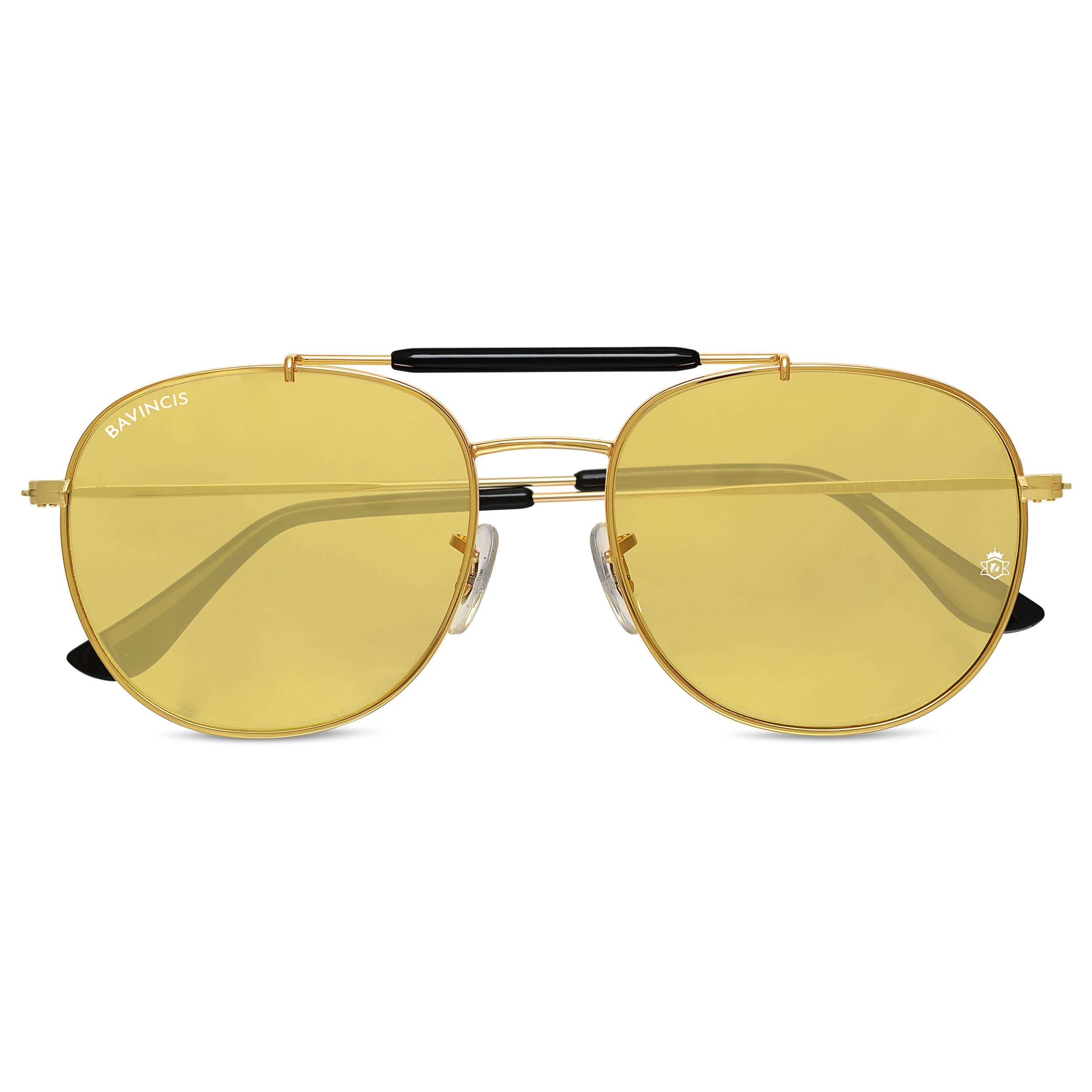 Bavincis Caliber Gold And Yellow Edition sunglasses - BAVINCIS