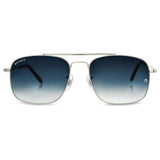 Bavincis Linford Silver And Grey Gradient Edition Sunglasses