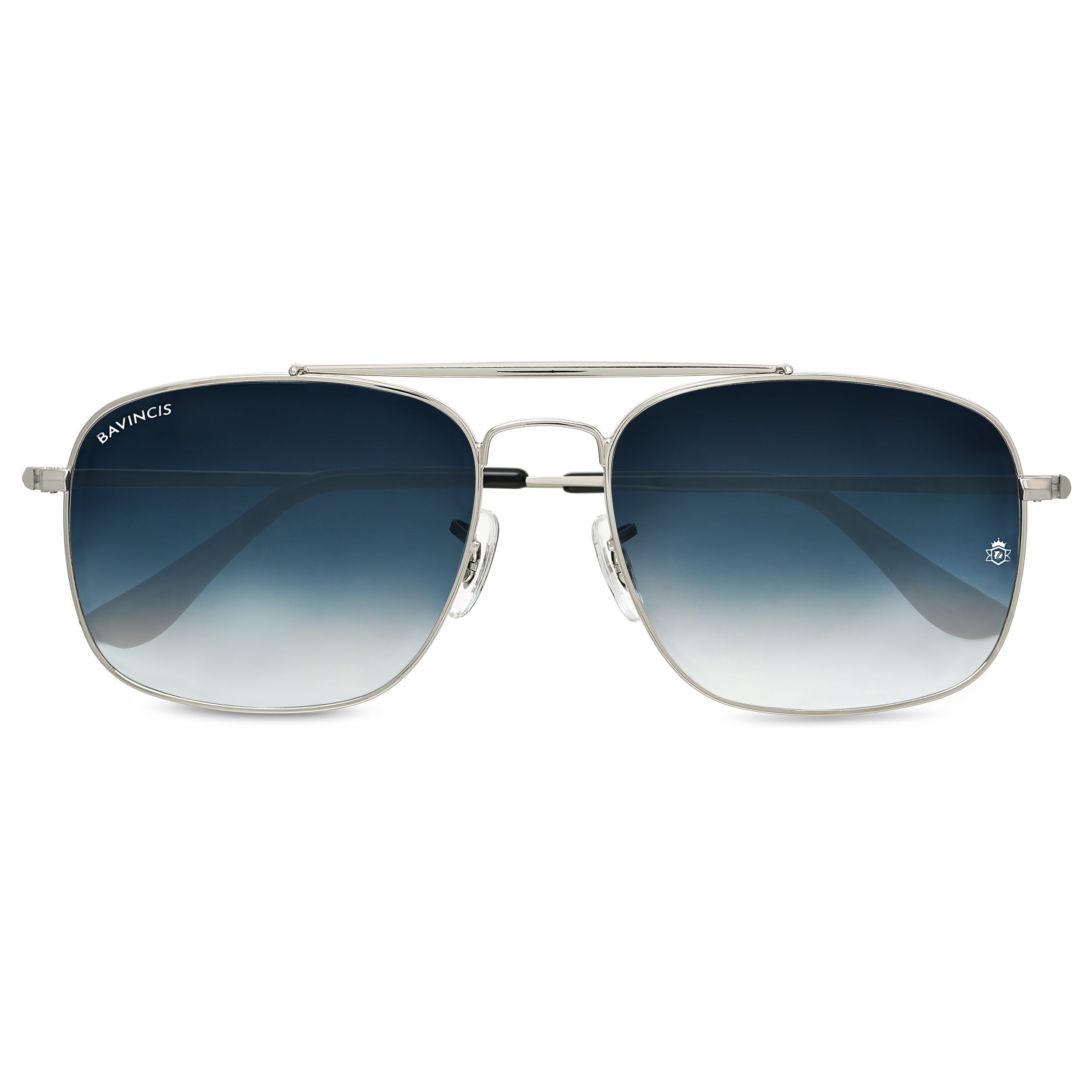 Bavincis Linford Silver And Grey Gradient Edition Sunglasses
