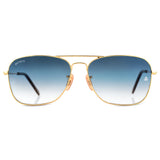 Bavincis Carloz Gold And Blue Gradient Edition Sunglasses