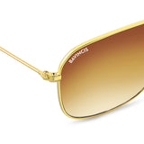 Bavincis Carloz Gold And Brown Gradient Edition Sunglasses
