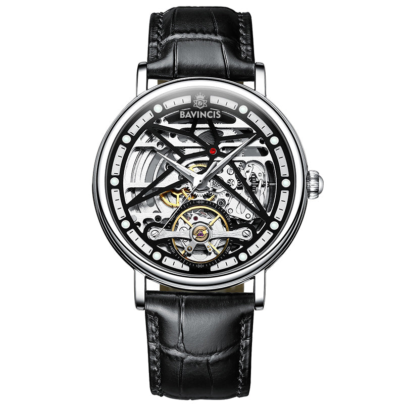 Bavincis Brio Black and Black I Automatic Watch - BAVINCIS