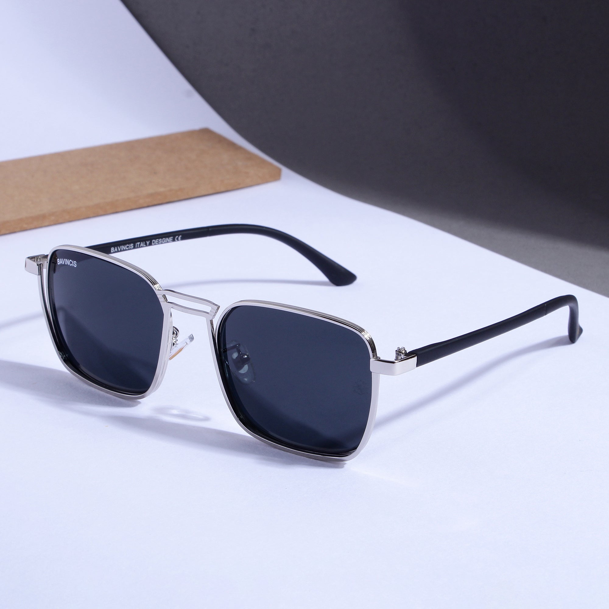 Bavincis Armonia Silver And Black Edition Sunglasses