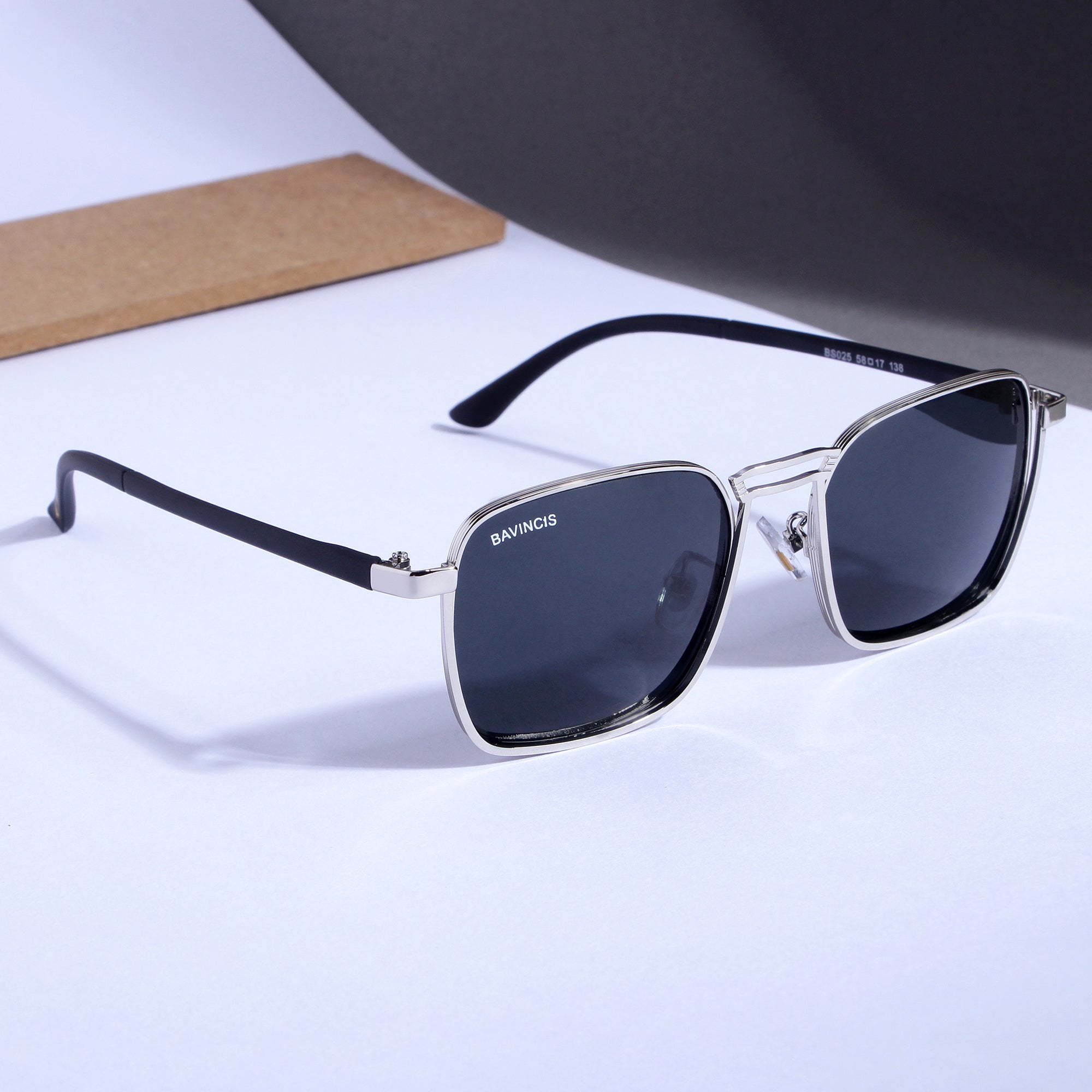 Bavincis Armonia Silver And Black Edition Sunglasses
