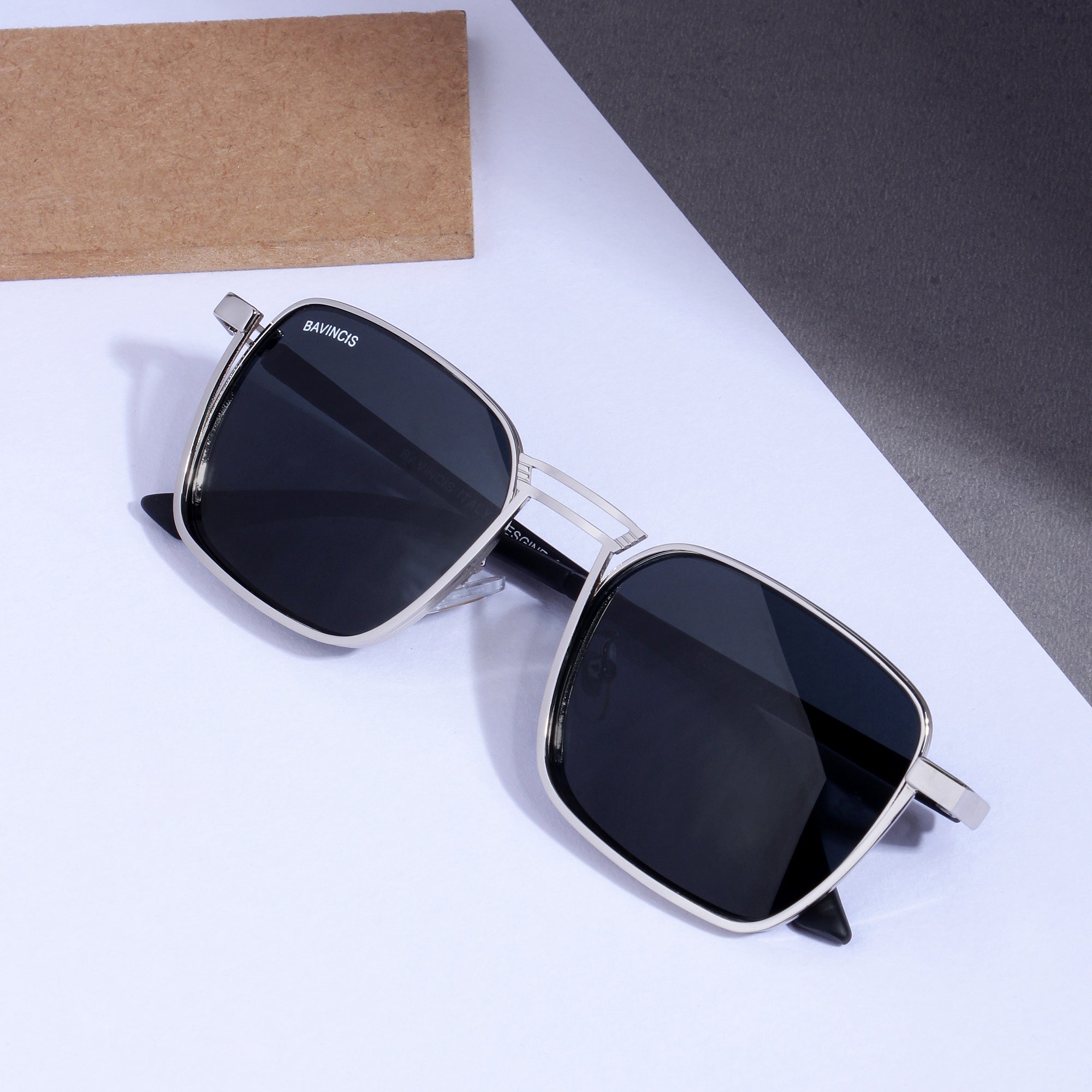 Bavincis Armonia Silver And Black Edition Sunglasses