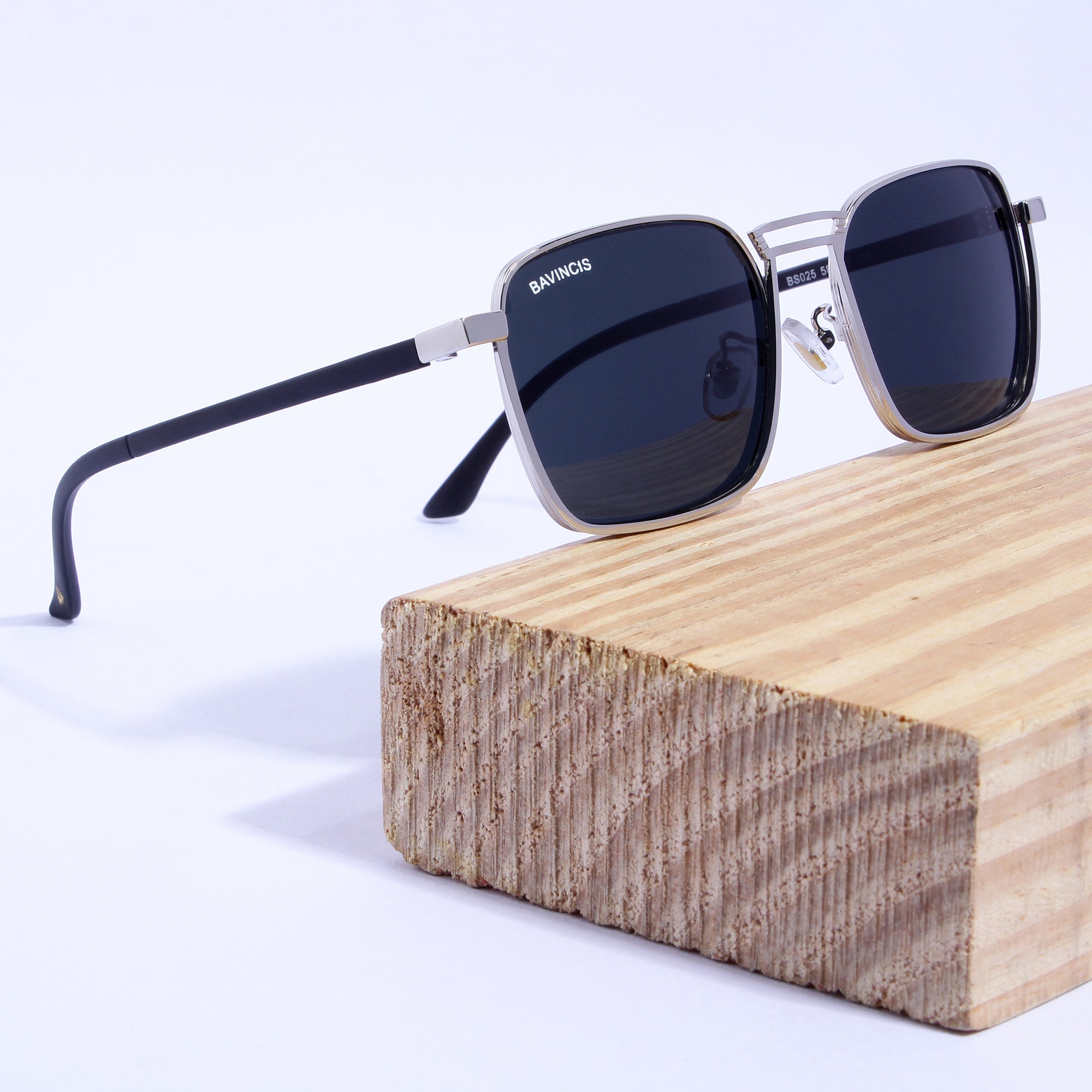 Bavincis Armonia Silver And Black Edition Sunglasses