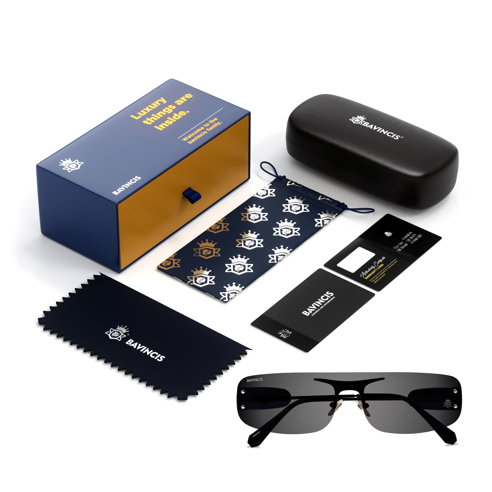 Bavincis Bayons Black And Black Edition Sunglasses