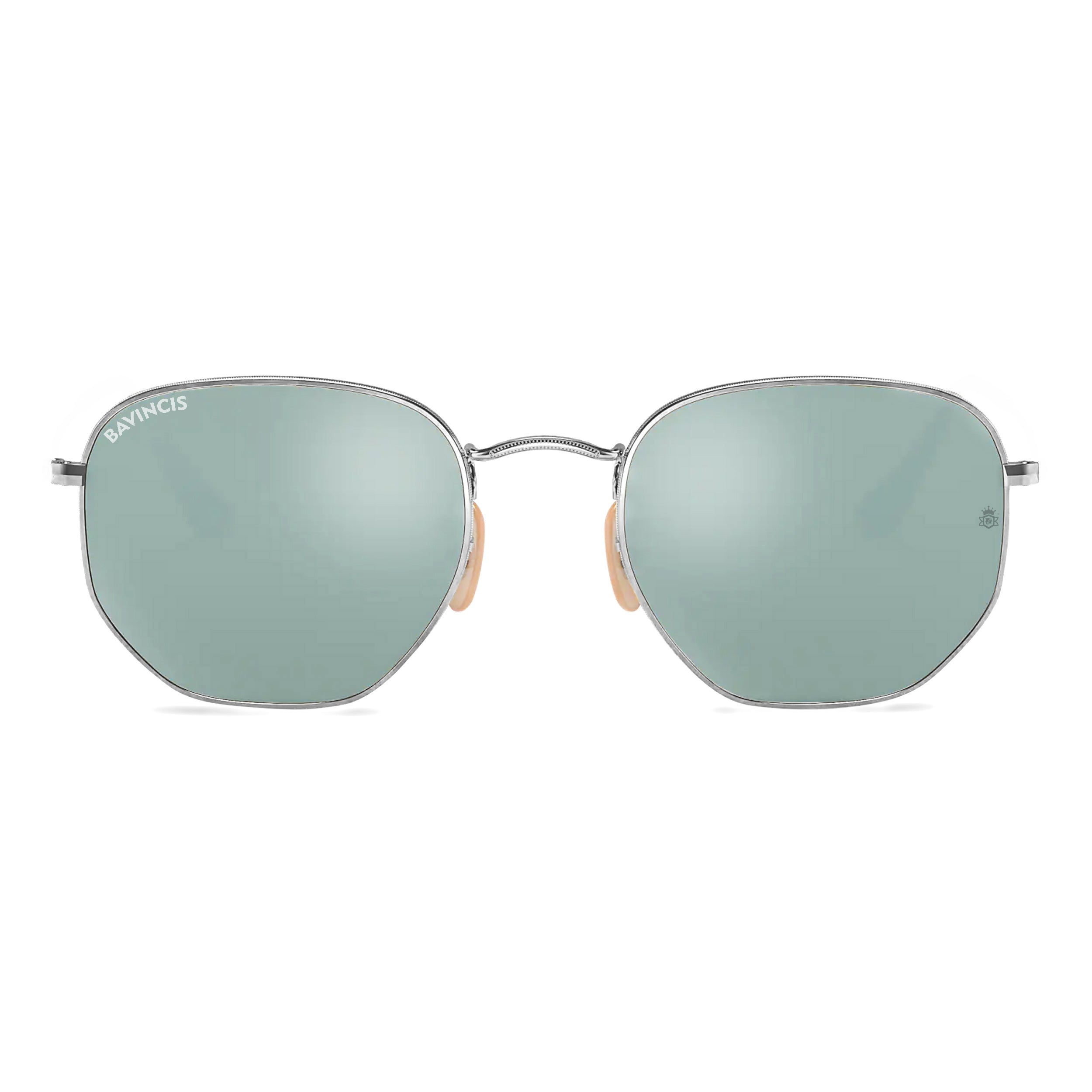 Bavincis Gemini Silver And Silver Mercury Edition Sunglasses