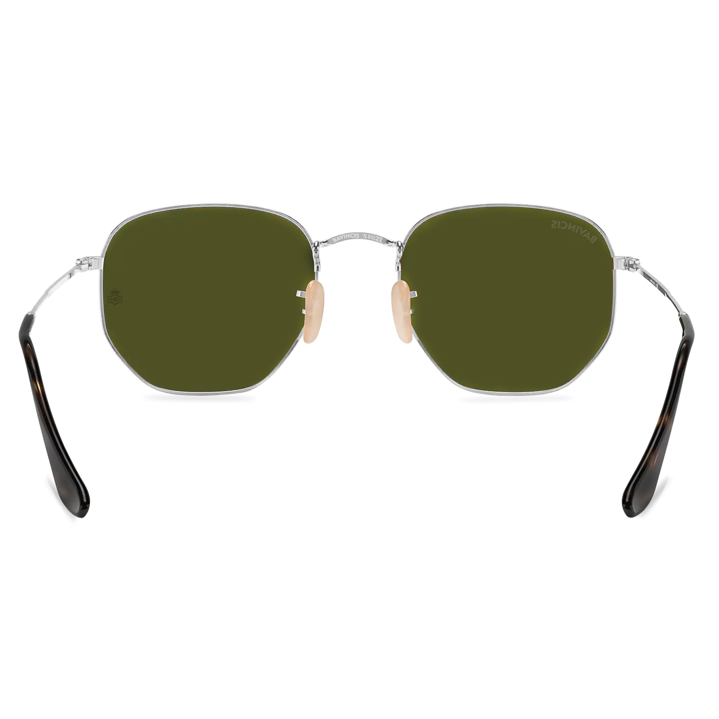 Bavincis Gemini Silver And Silver Mercury Edition Sunglasses