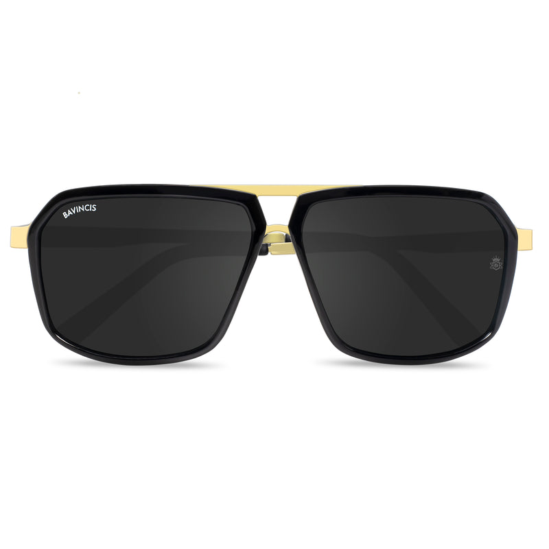 Bavincis Markus Gold And Black Edition Sunglasses
