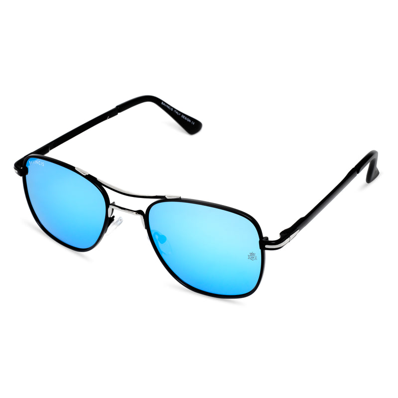 Bavincis Focal Black And Blue Mercury-Edition Sunglasses