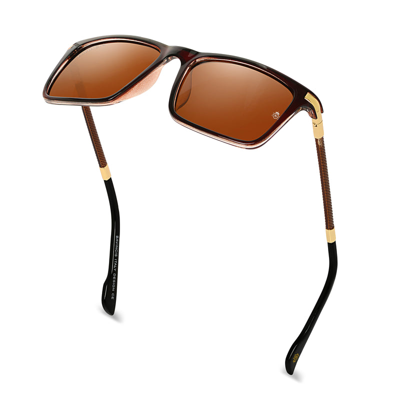 Bavincis Milano Brown And Brown Edition Sunglasses - BAVINCIS