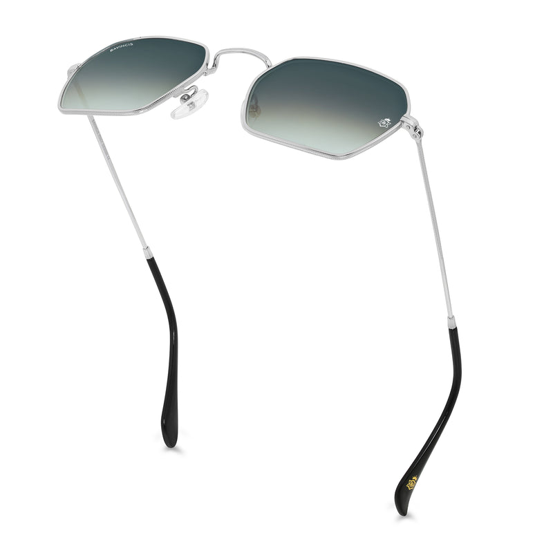 Bavincis Delight Silver And Grey Gradient Edition Sunglasses