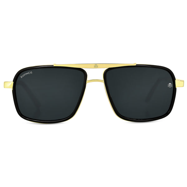 Bavincis Stanly D11 Gold And Black Edition Sunglasses - BAVINCIS