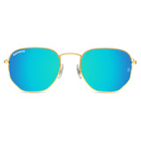 Bavincis Gemini Gold And Blue Mercury Edition Sunglasses