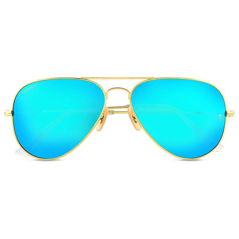 Bavincis Tommy Gold and Blue Mercury Edition sunglasses - BAVINCIS